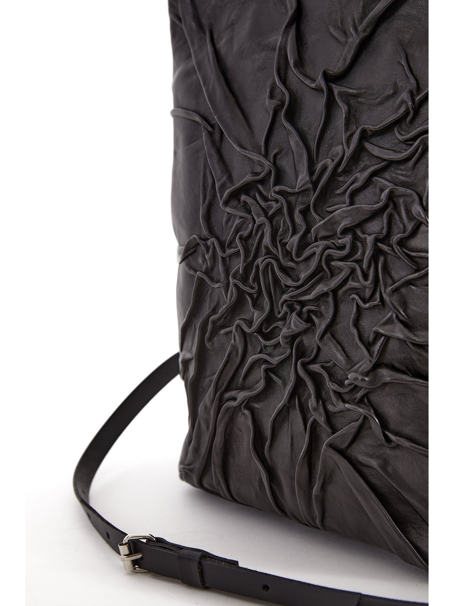 NOAM Textured Backpack, front texture detail close-up