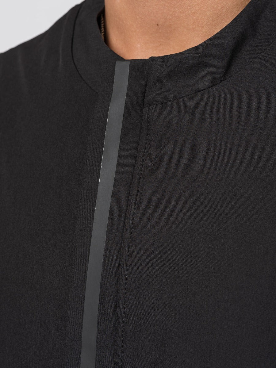 Black nylon jacket - INN7
