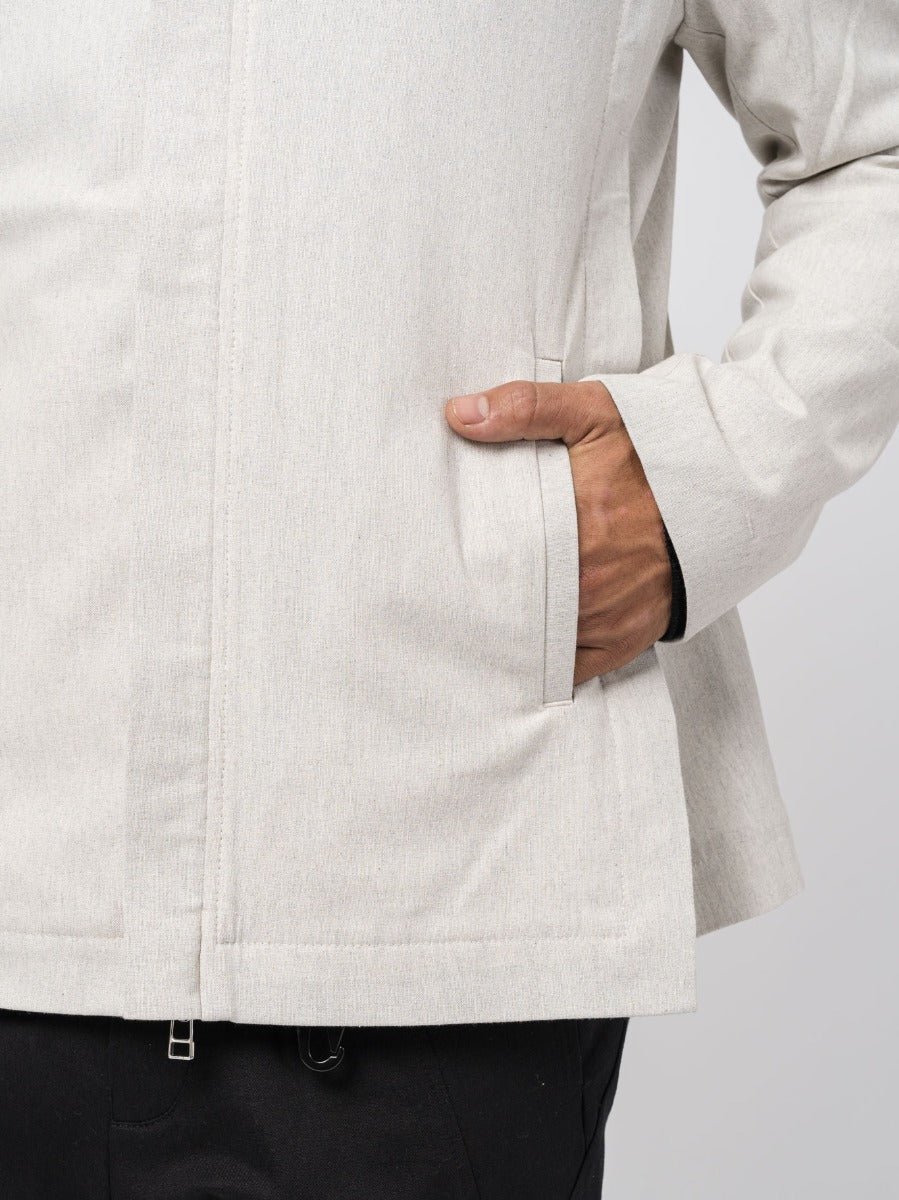 Black nylon jacket - INN7