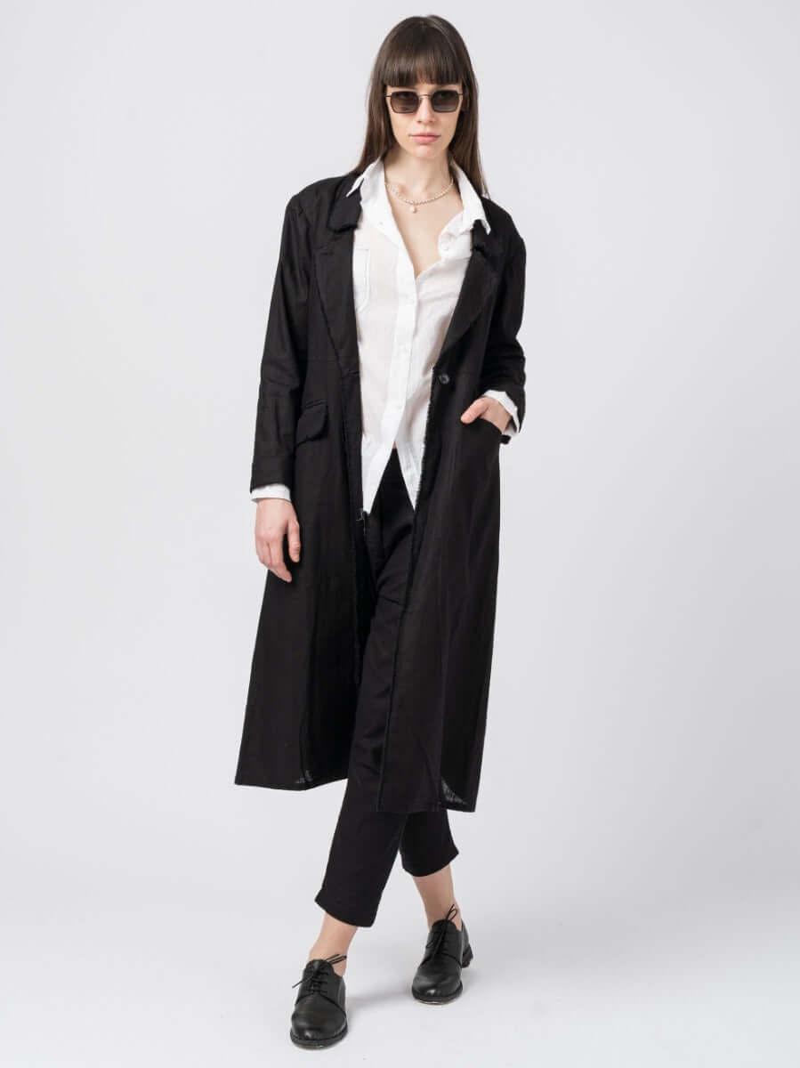 LINEN COAT - INN7