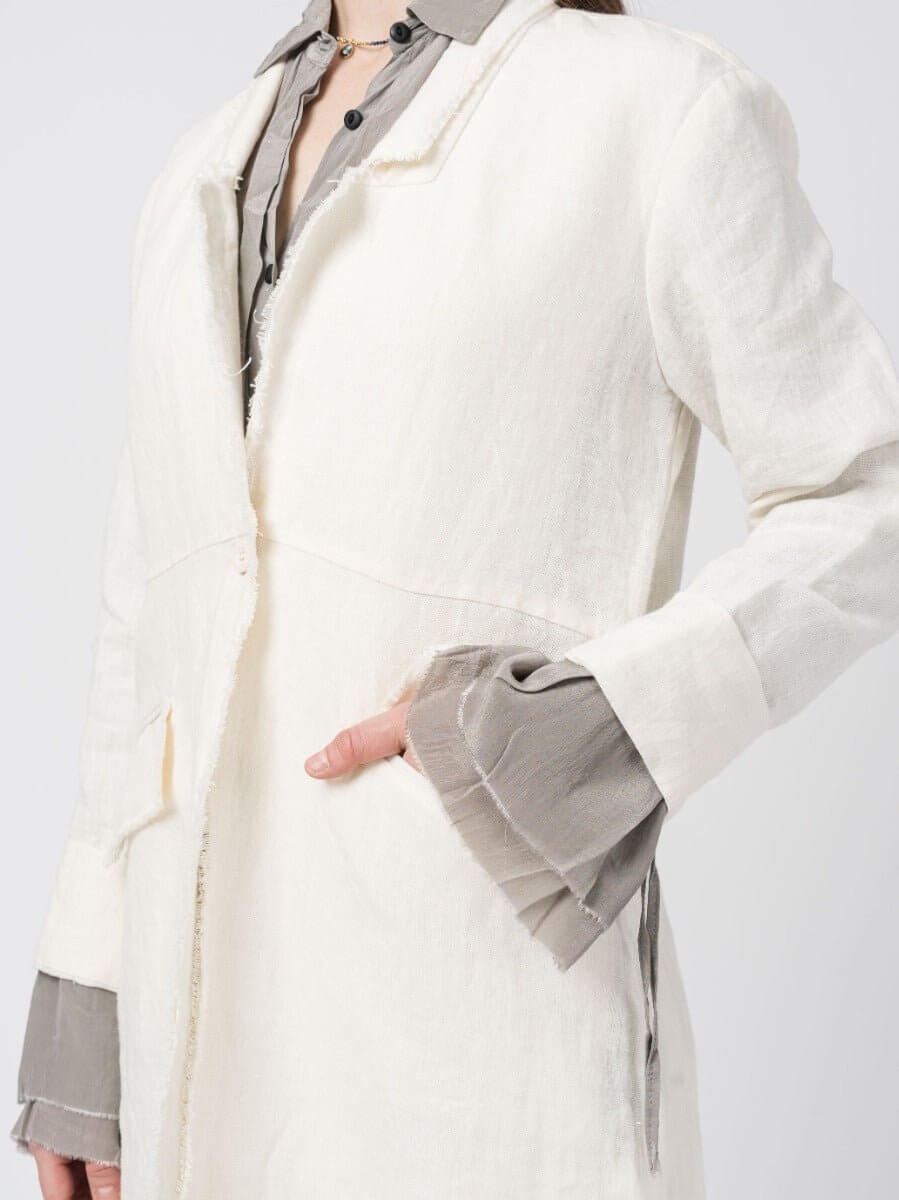 LINEN COAT - INN7