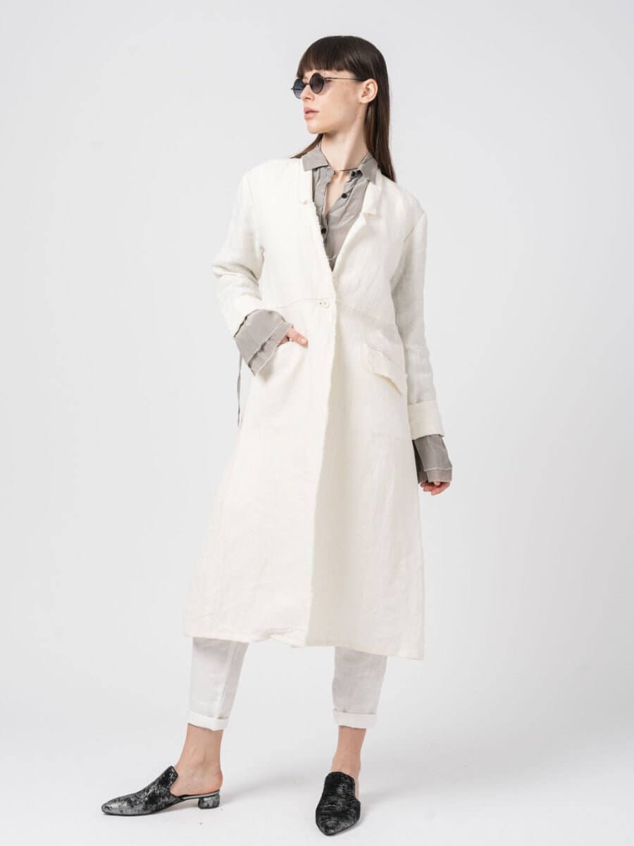 LINEN COAT - INN7