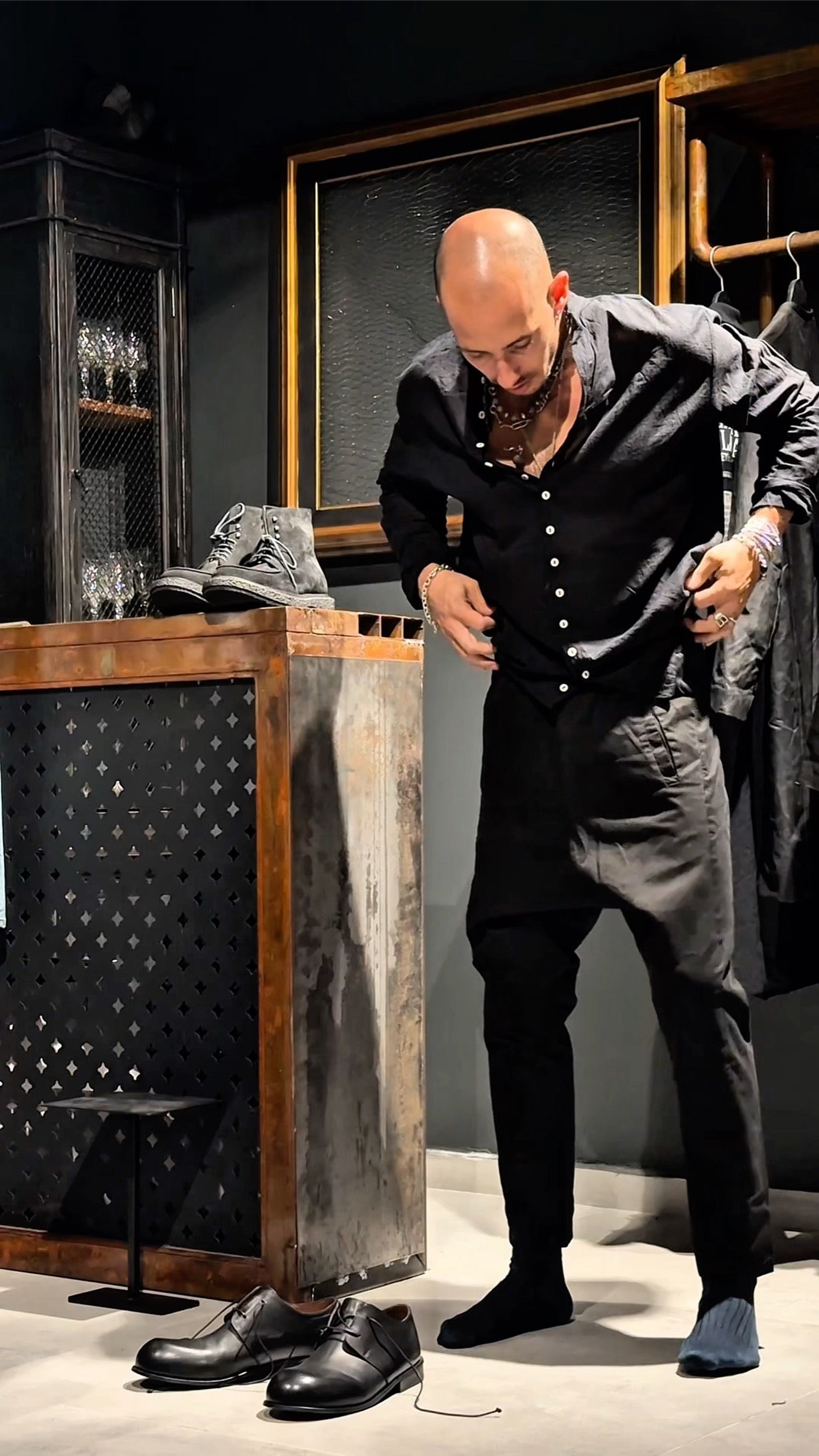 Drop-Crotch Pants