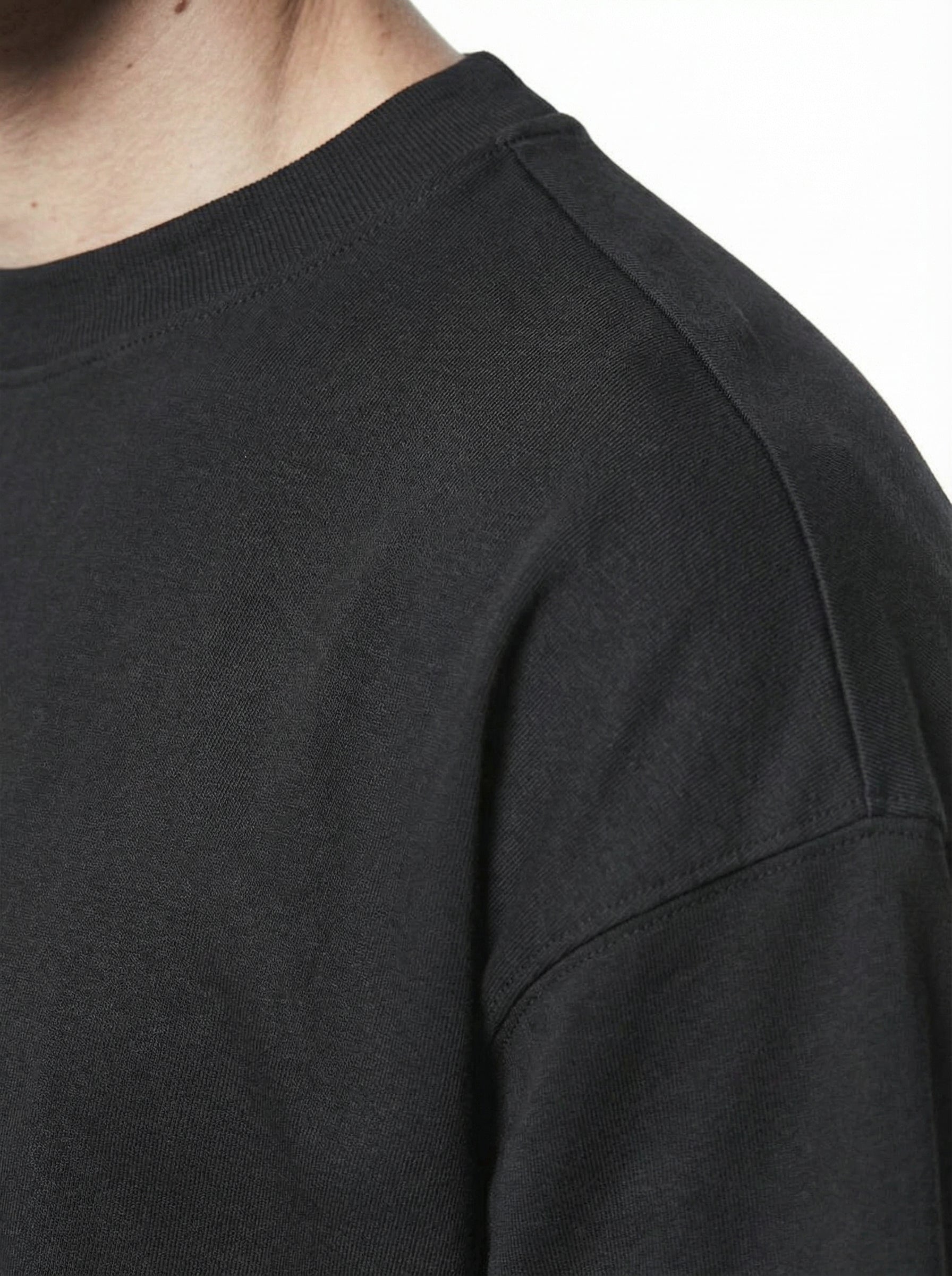 THOM KROM - Oversized T-shirt - Texture Detail Shot