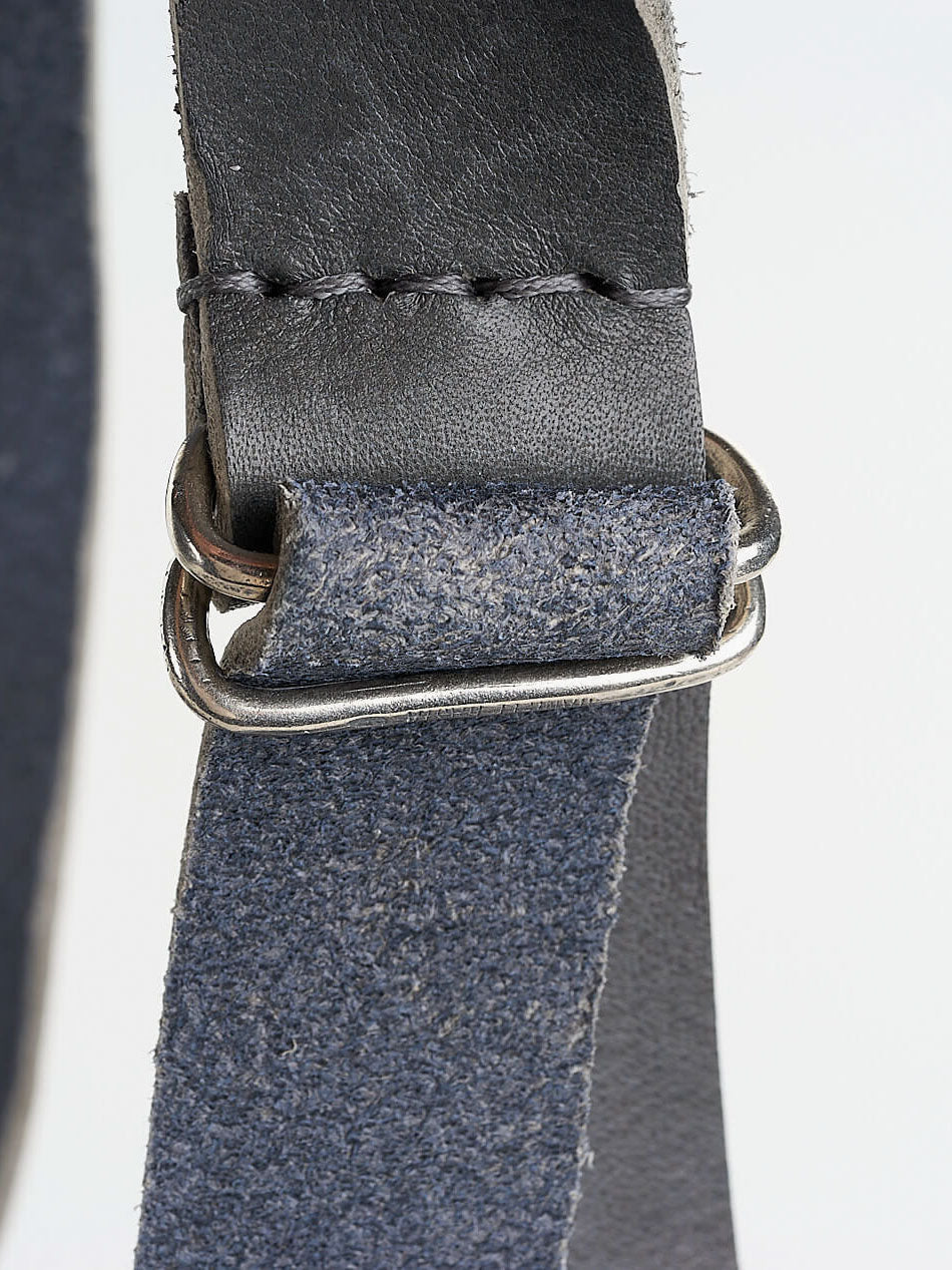 Waxed Nubuck Leather Crossbody Bag - INN7