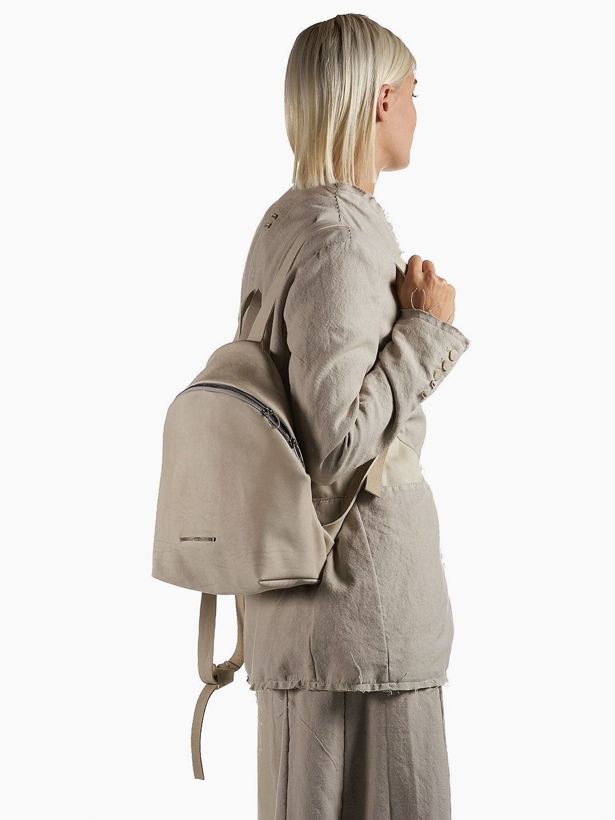 Small Leather Backpack