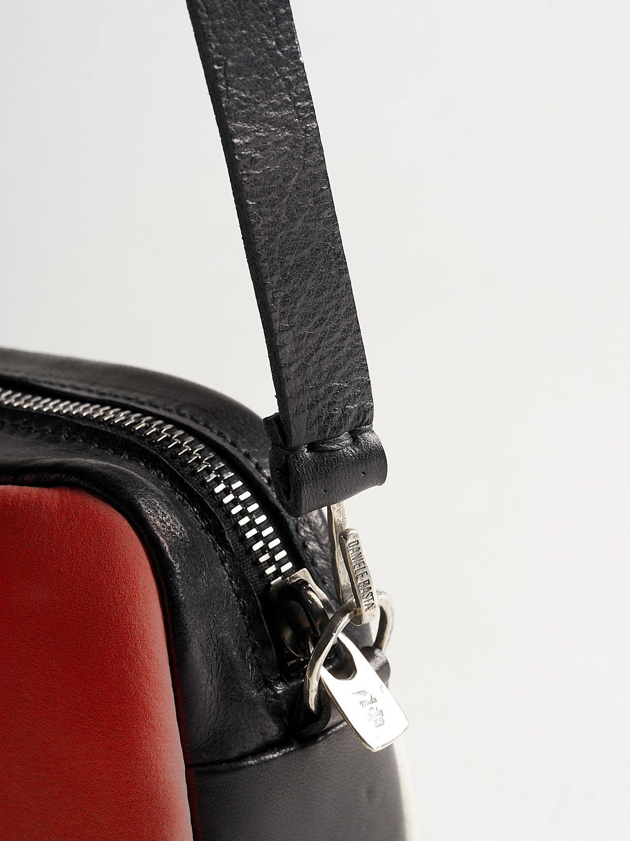 Silver Staples Padded Crossbody Bag - INN7