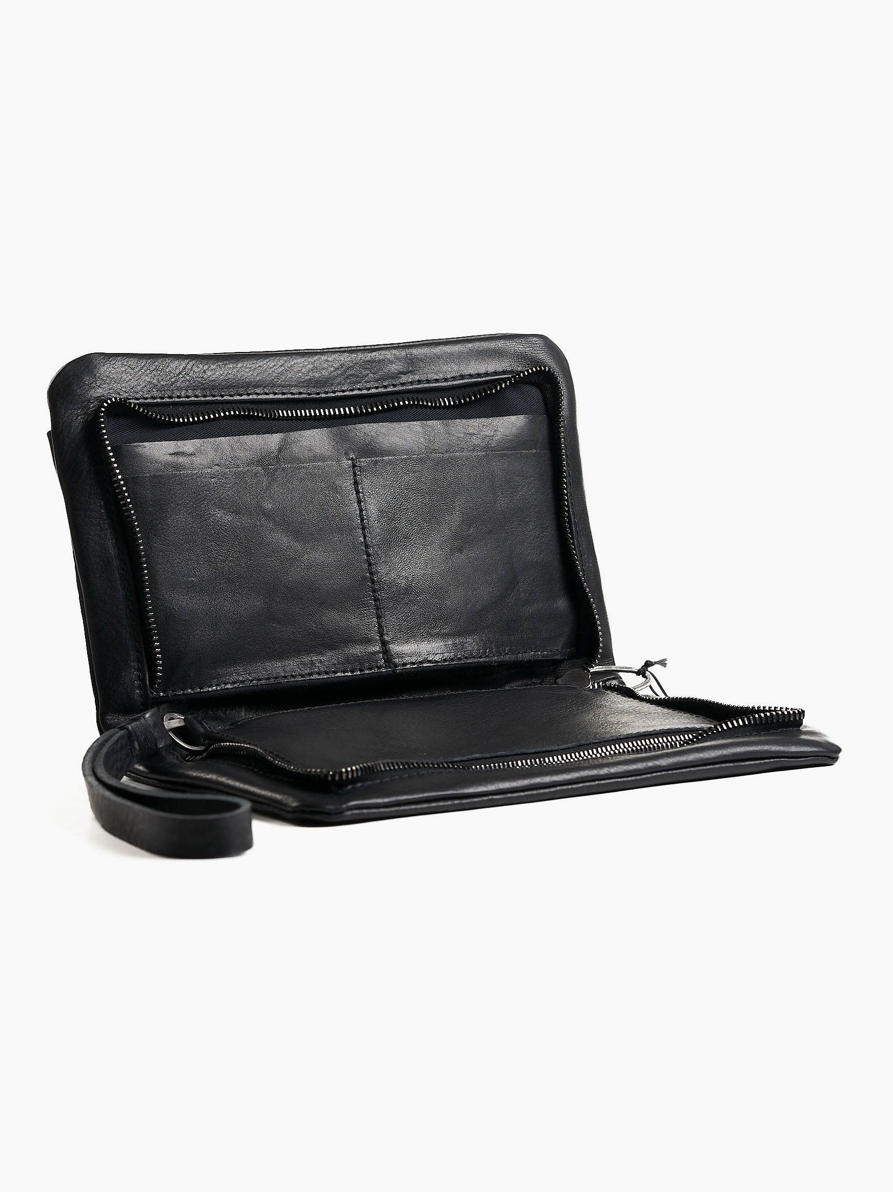 Zipper Wallet with Silver Hardware - INN7