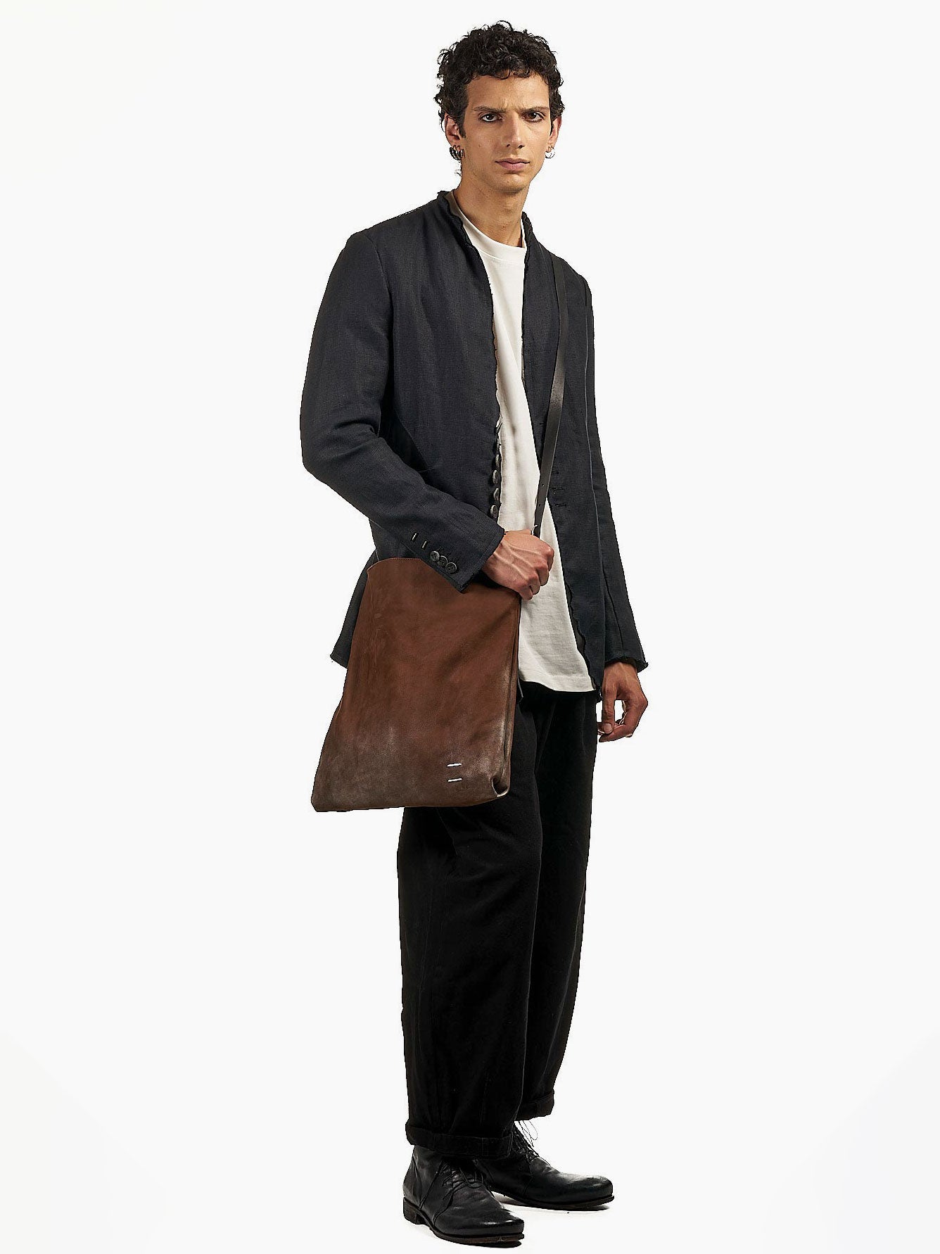 Nubuck Shoulder Bag