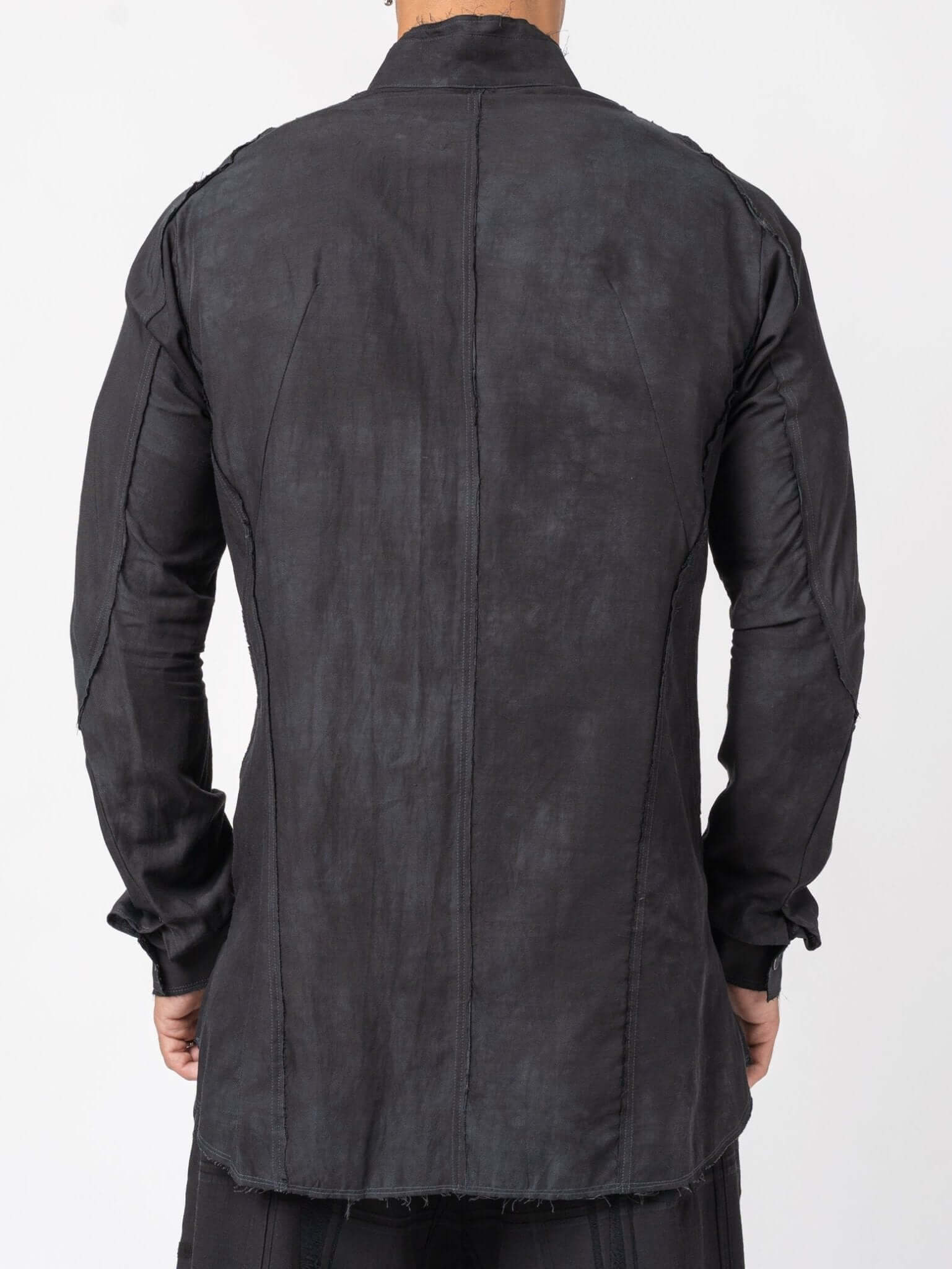 D.HYGEN Crack Random Stripe Jacquard Shirt - INN7