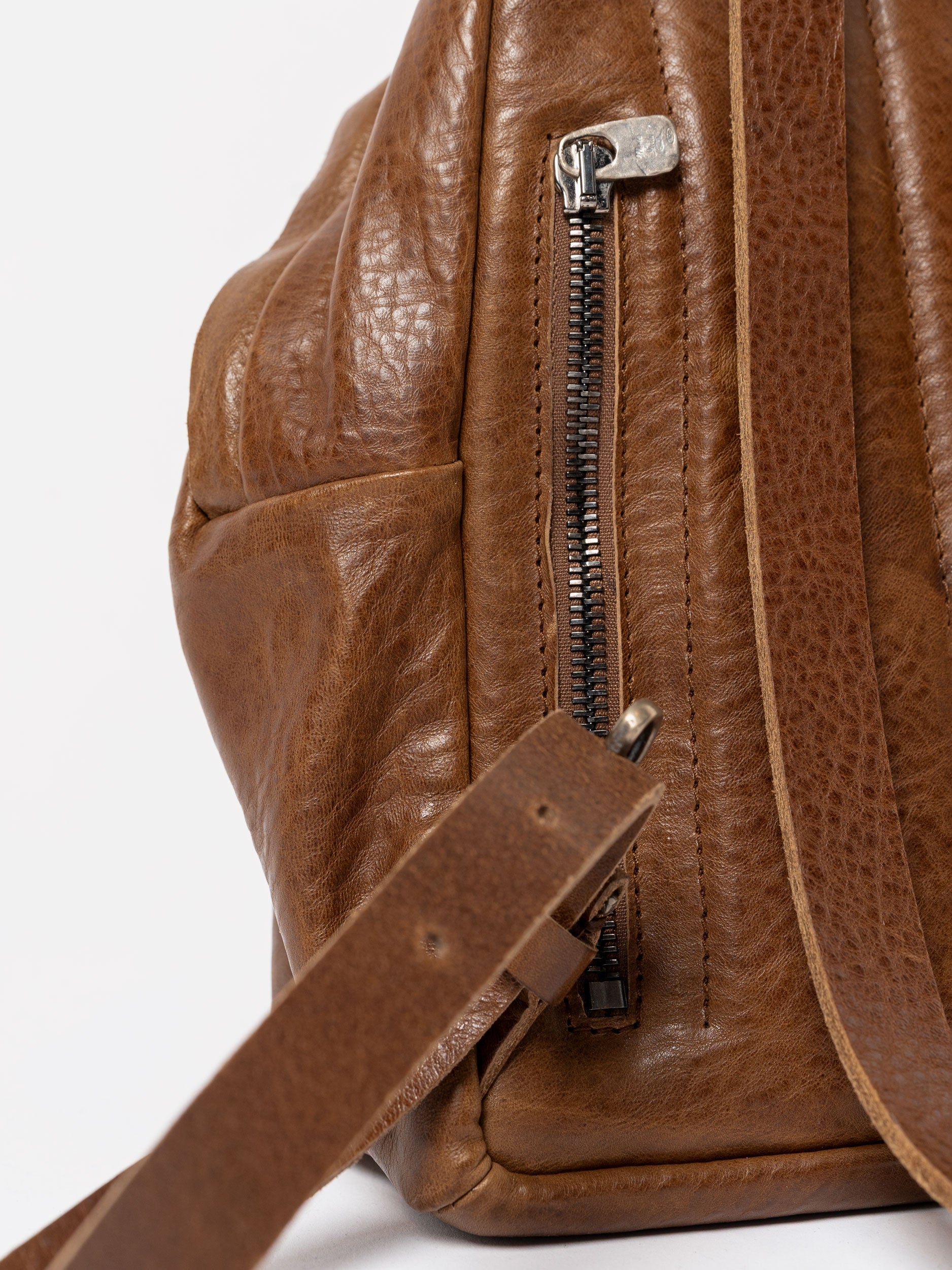 Mini Backpack with Silver Detailing - INN7