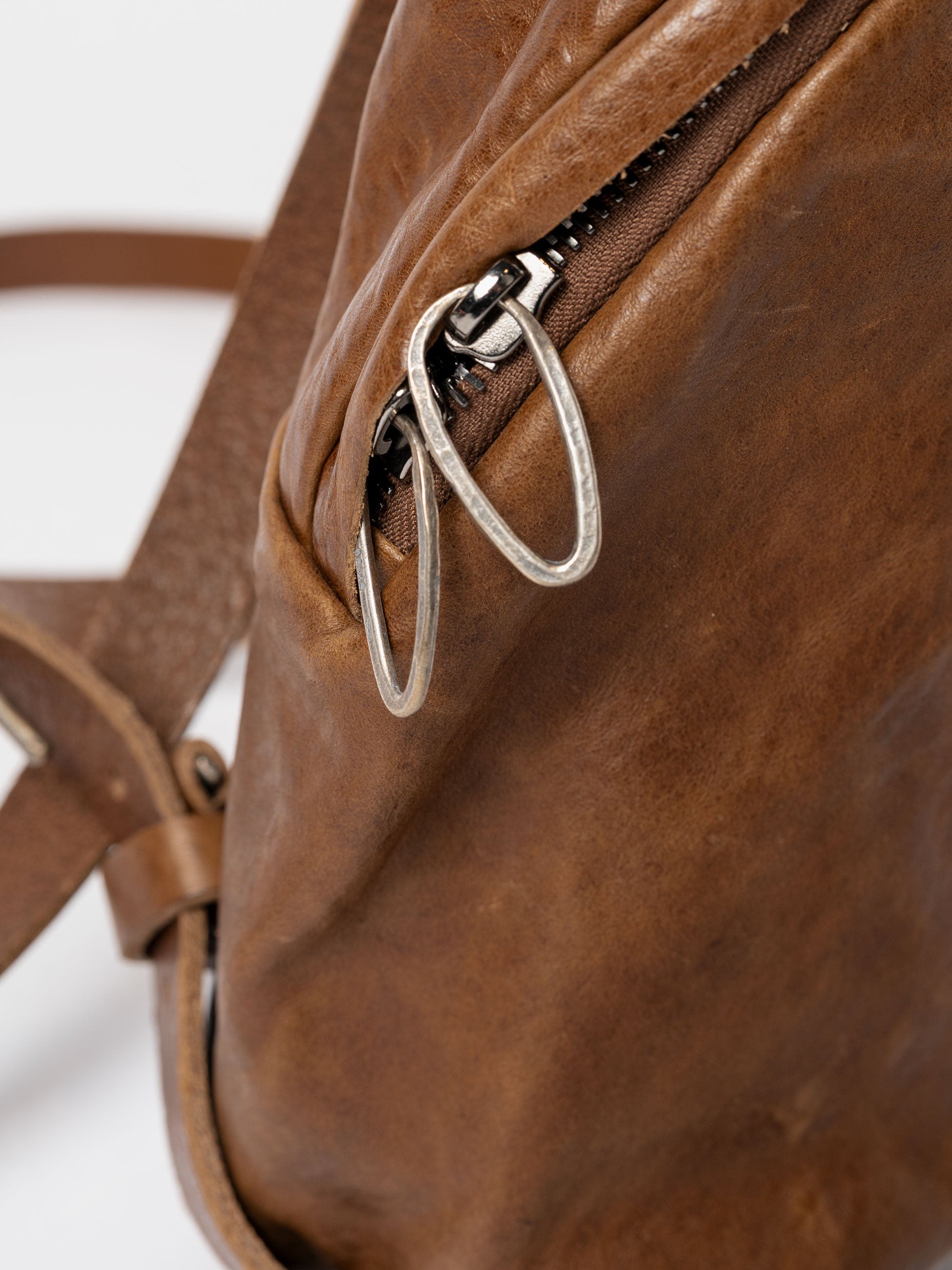 Mini Backpack with Silver Detailing - INN7