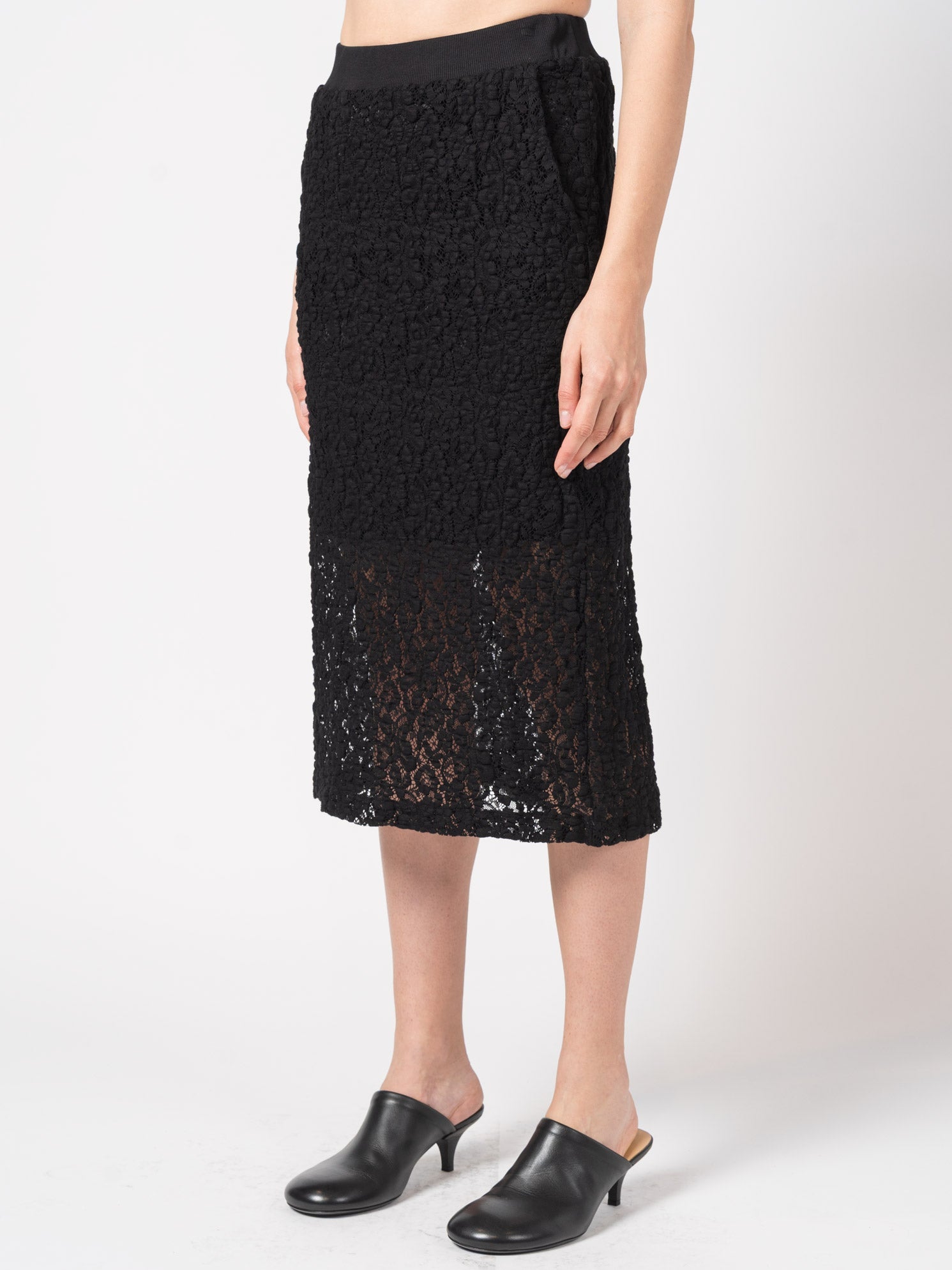 Lace Pencil Skirt - INN7