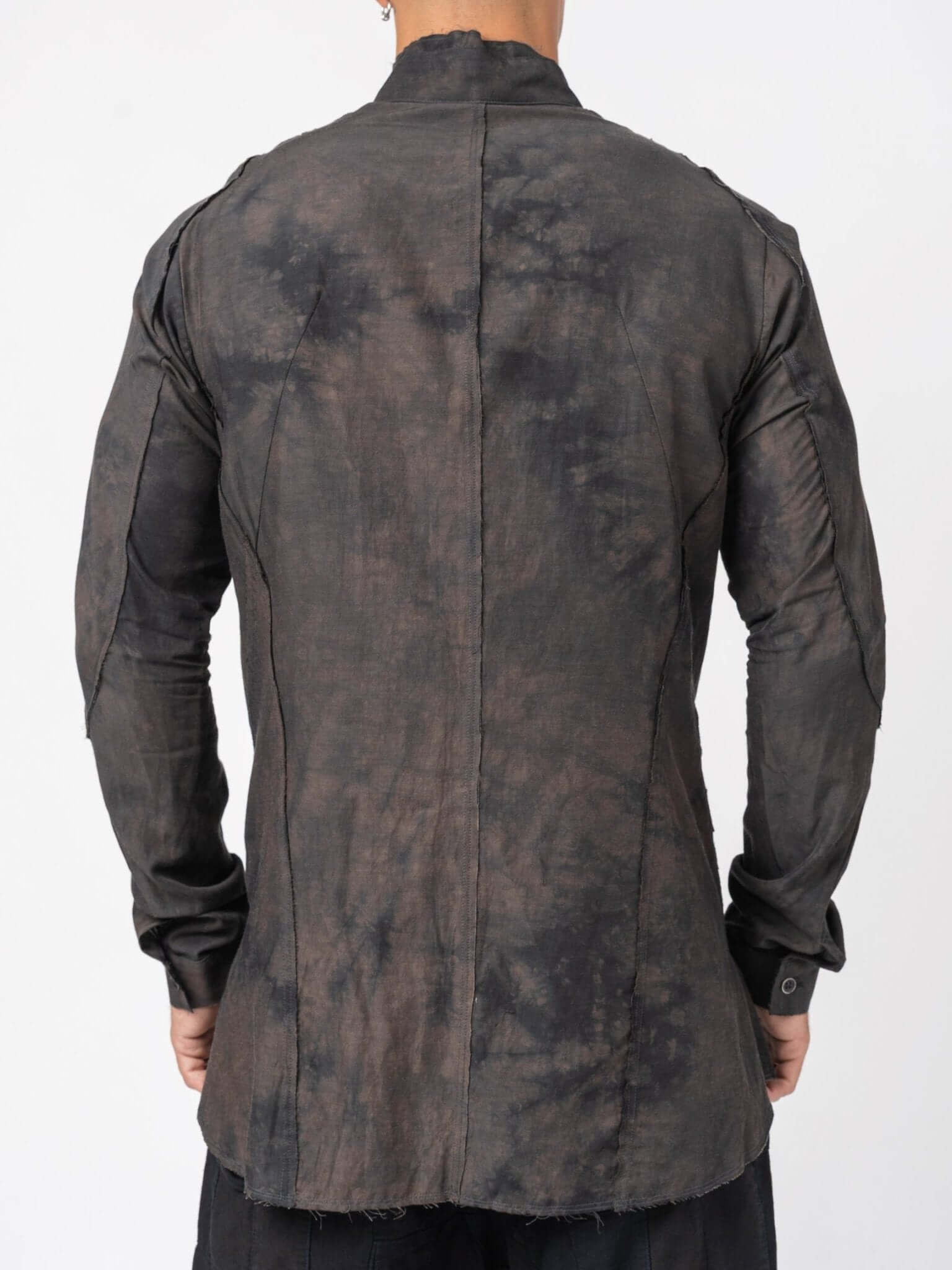 D.HYGEN Crack Random Stripe Jacquard Shirt - INN7