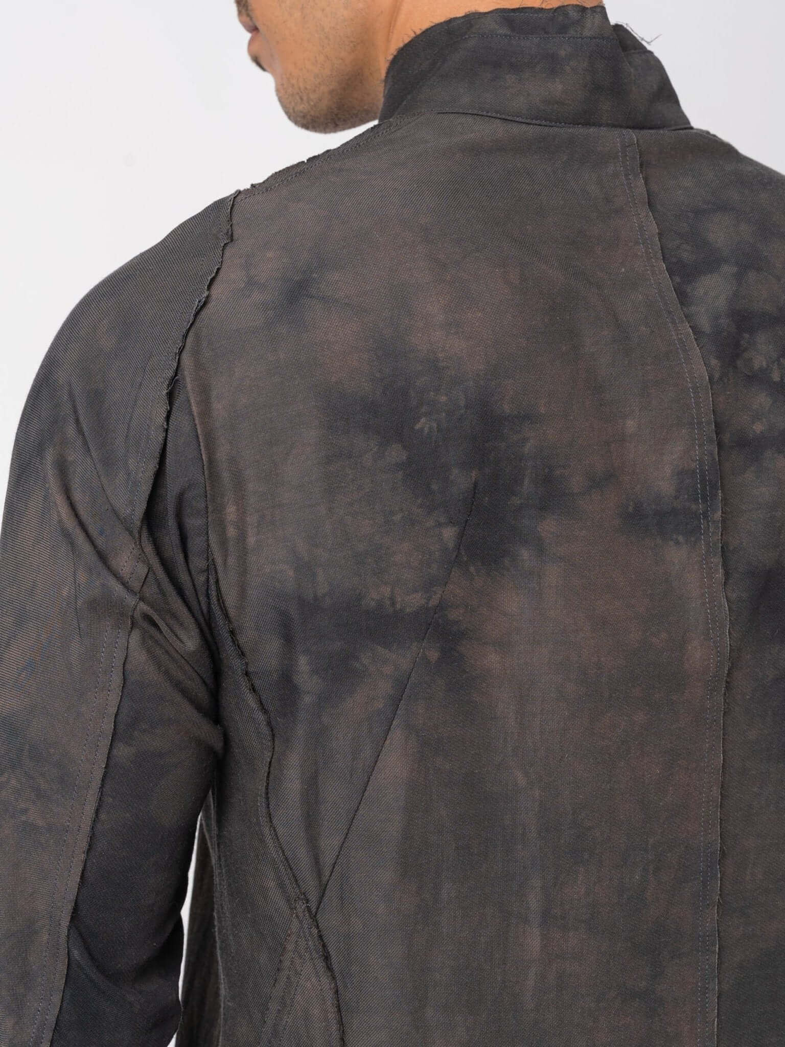 D.HYGEN Crack Random Stripe Jacquard Shirt - INN7