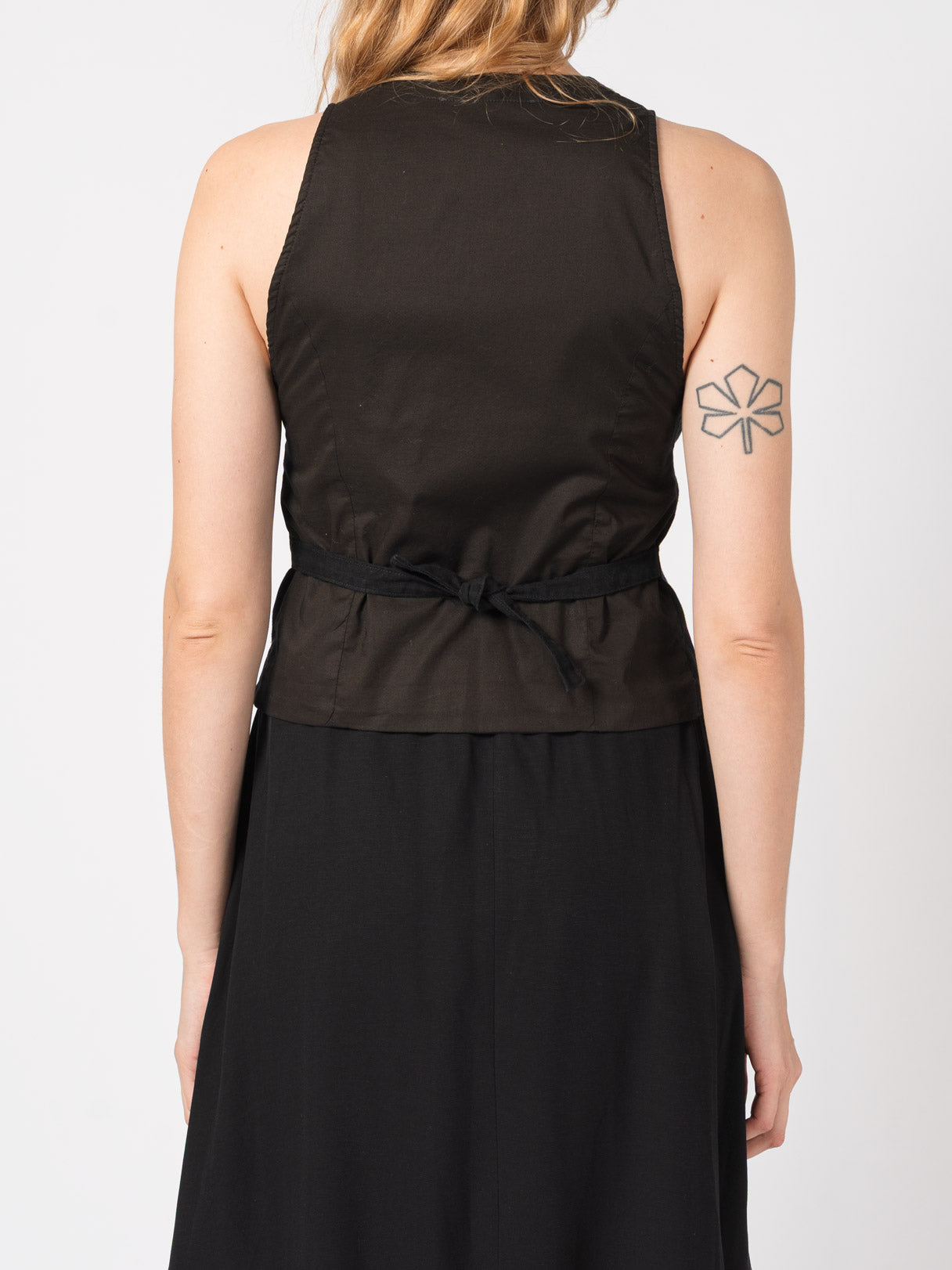 Tailored Linen-Blend Vest - INN7