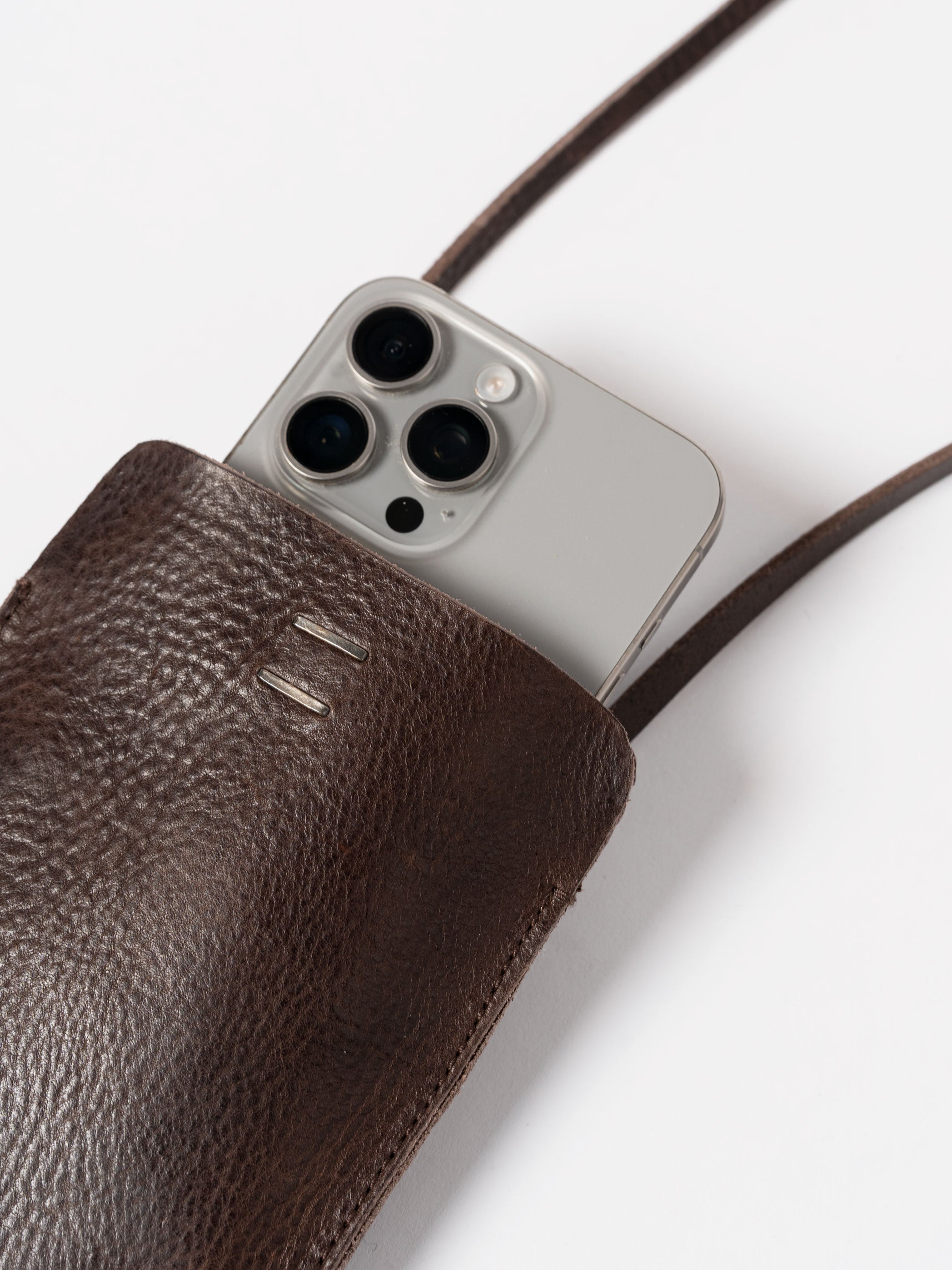 Leather Phone Holder
