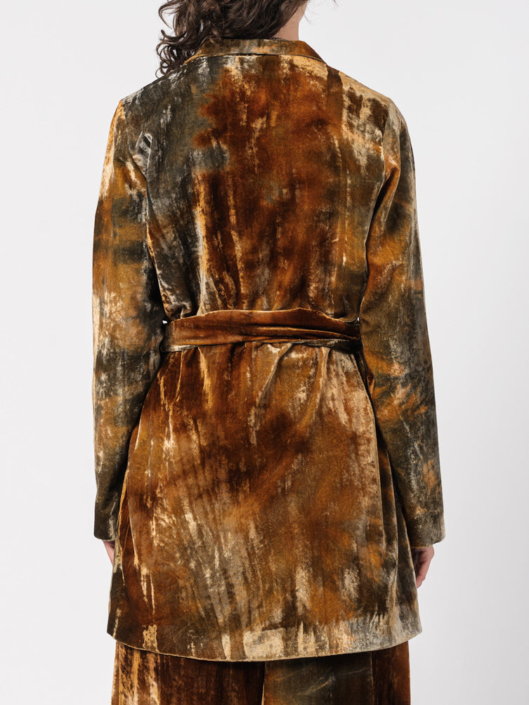 Velvet Wrap Jacket - INN7