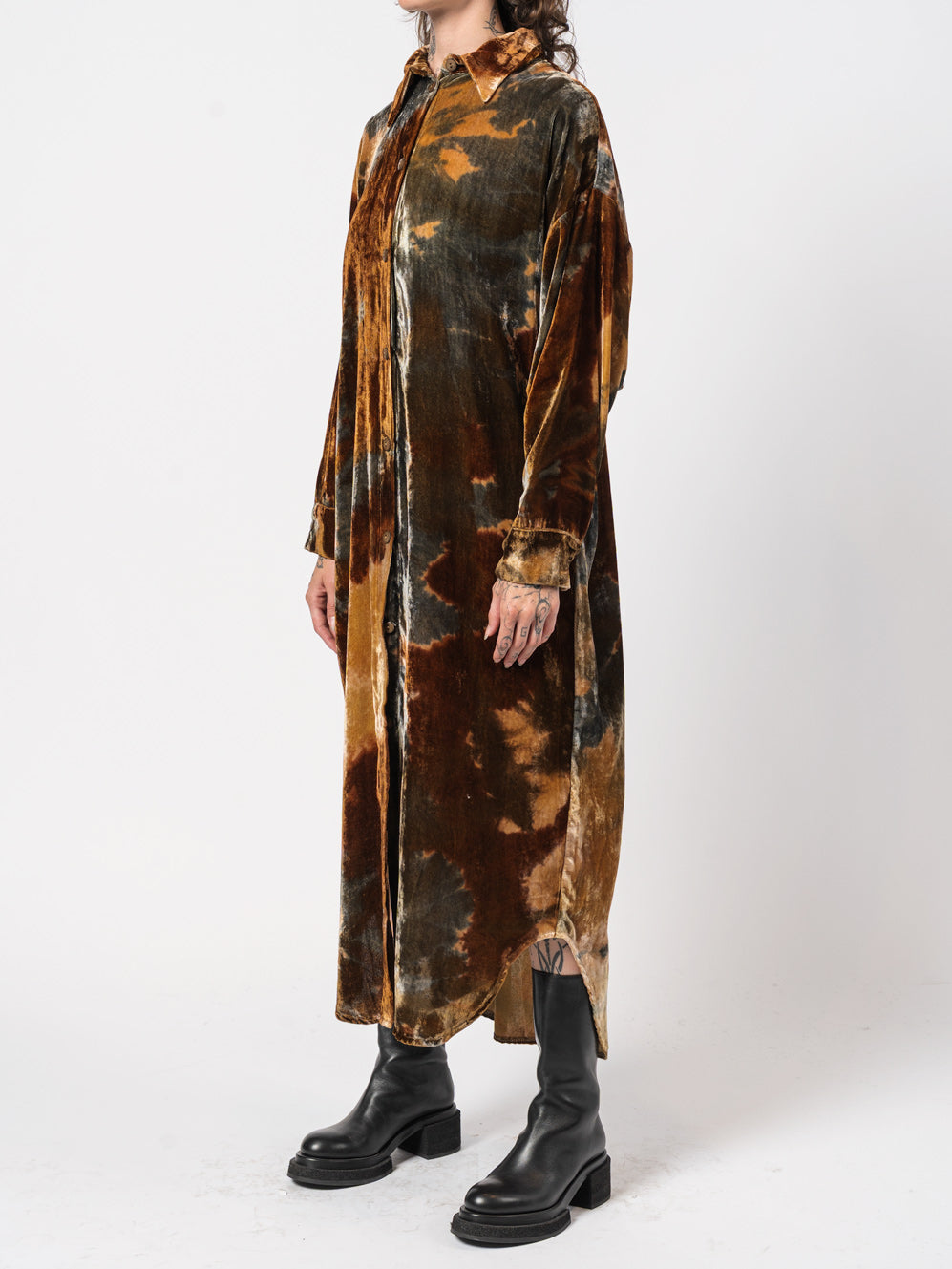 Velvet Long Shirt - INN7
