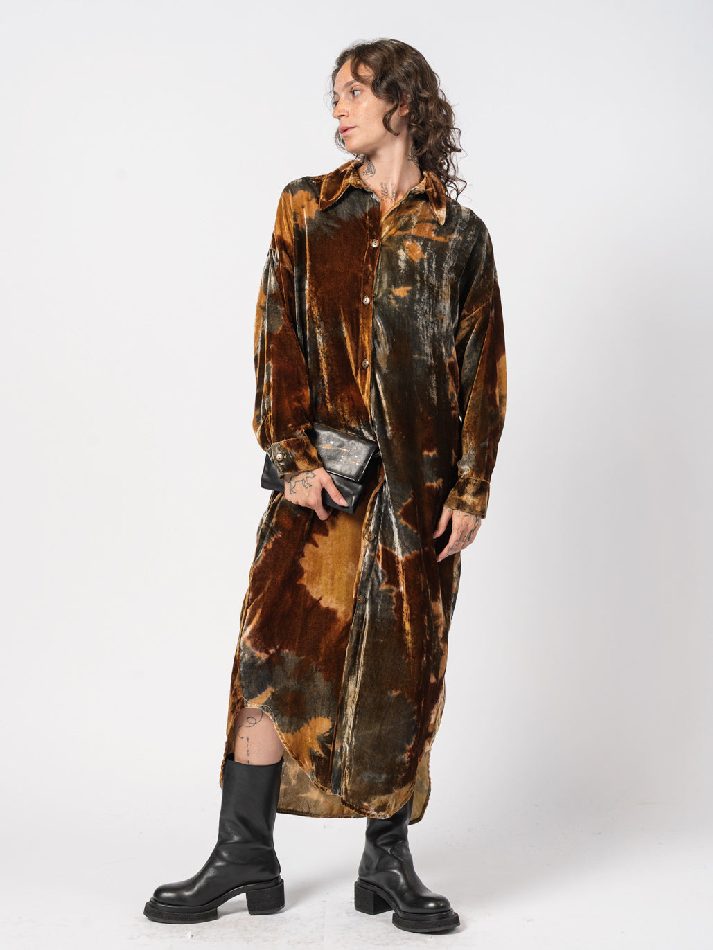 Velvet Long Shirt - INN7