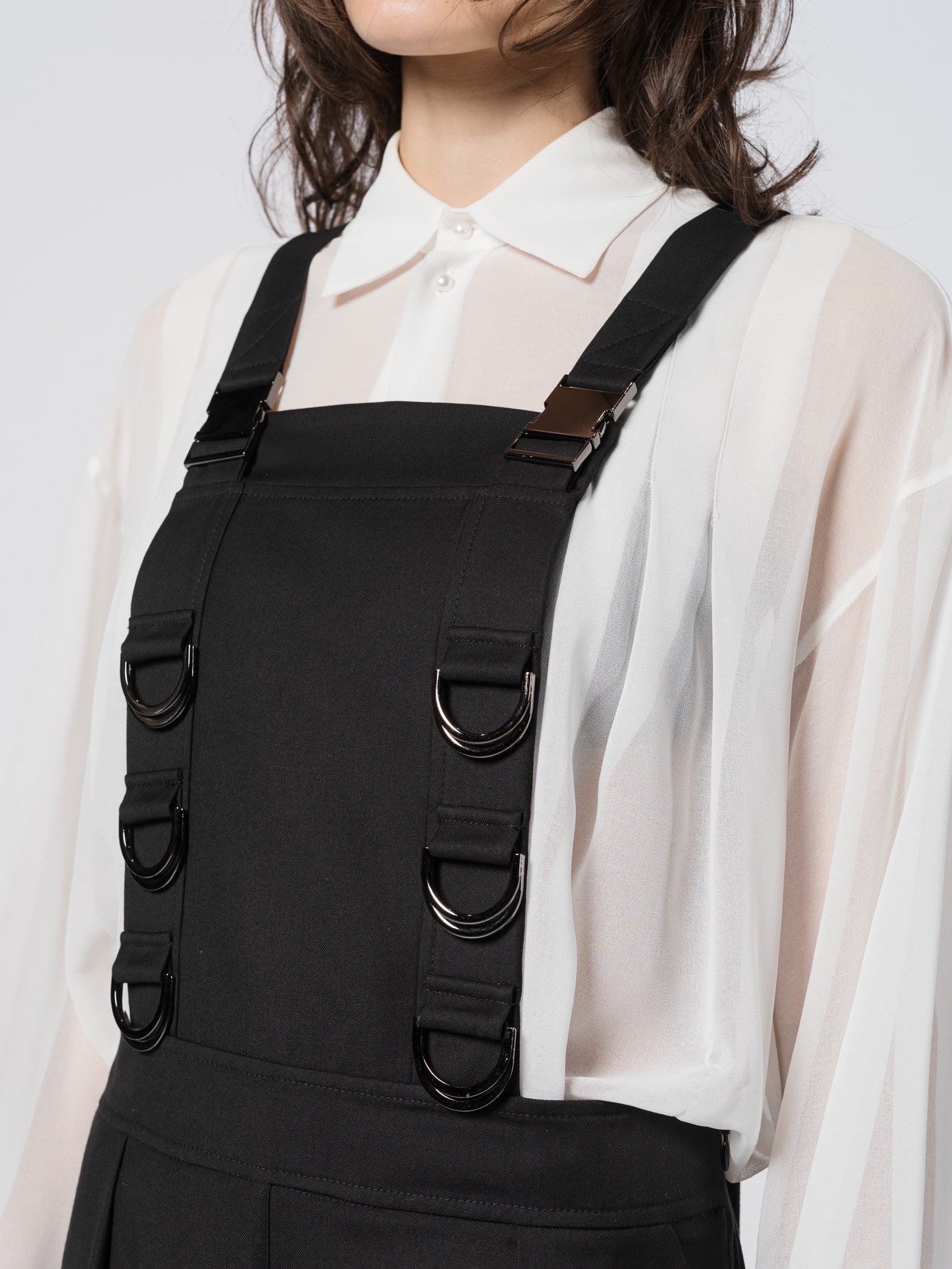 Buckled Pinafore Overall
