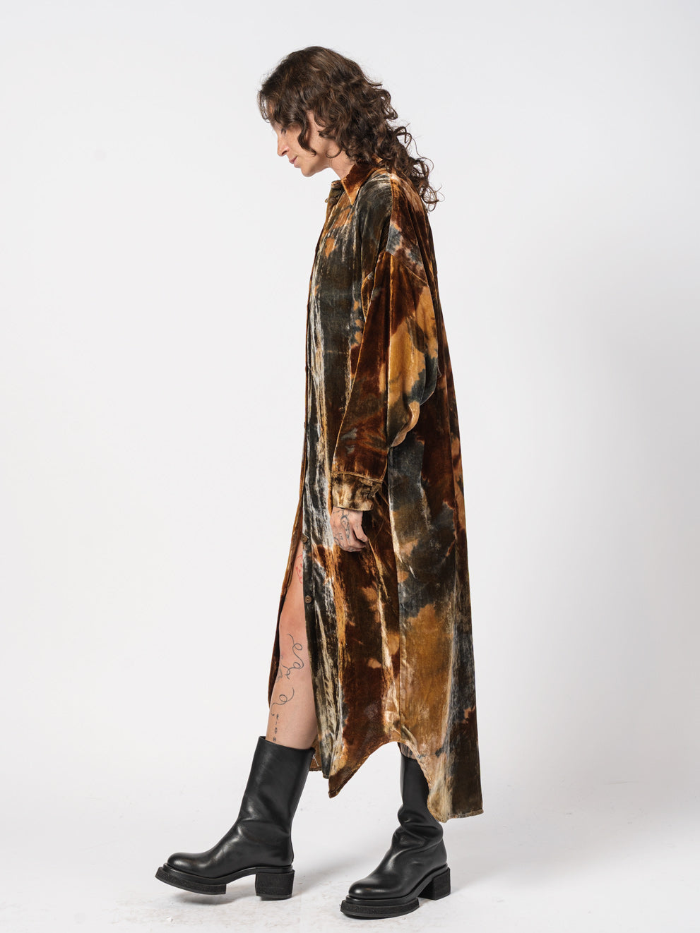Velvet Long Shirt - INN7