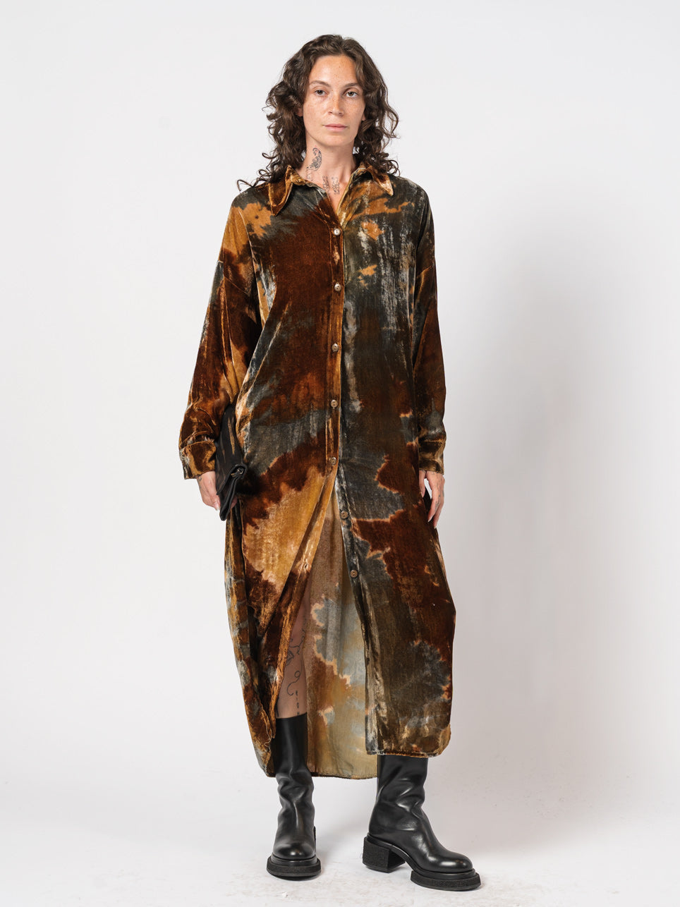Velvet Long Shirt - INN7