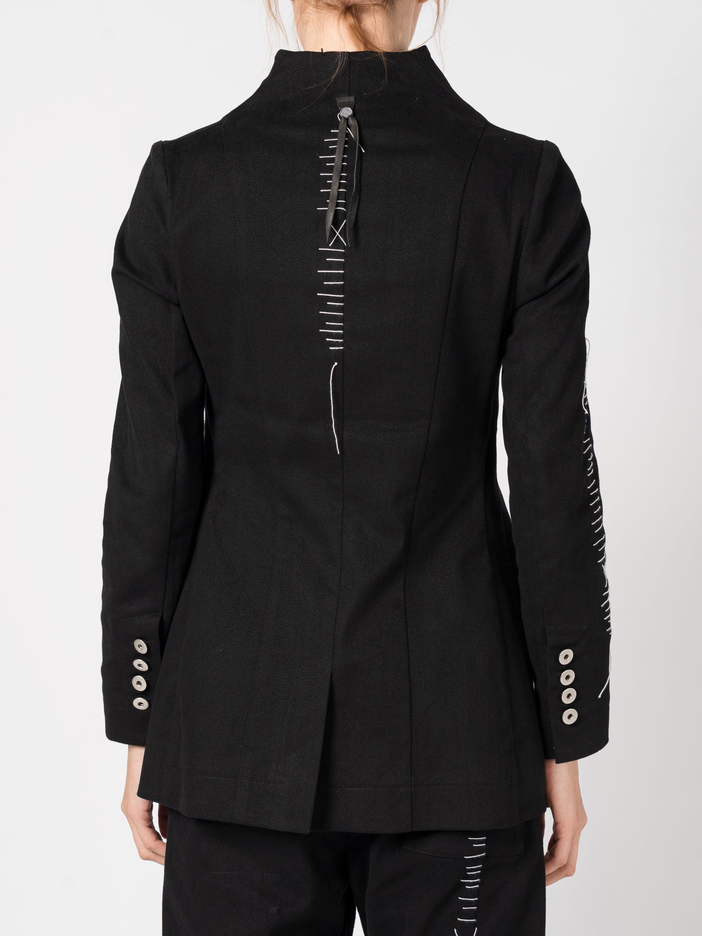 Hand-Stitched Cotton Jacket - INN7