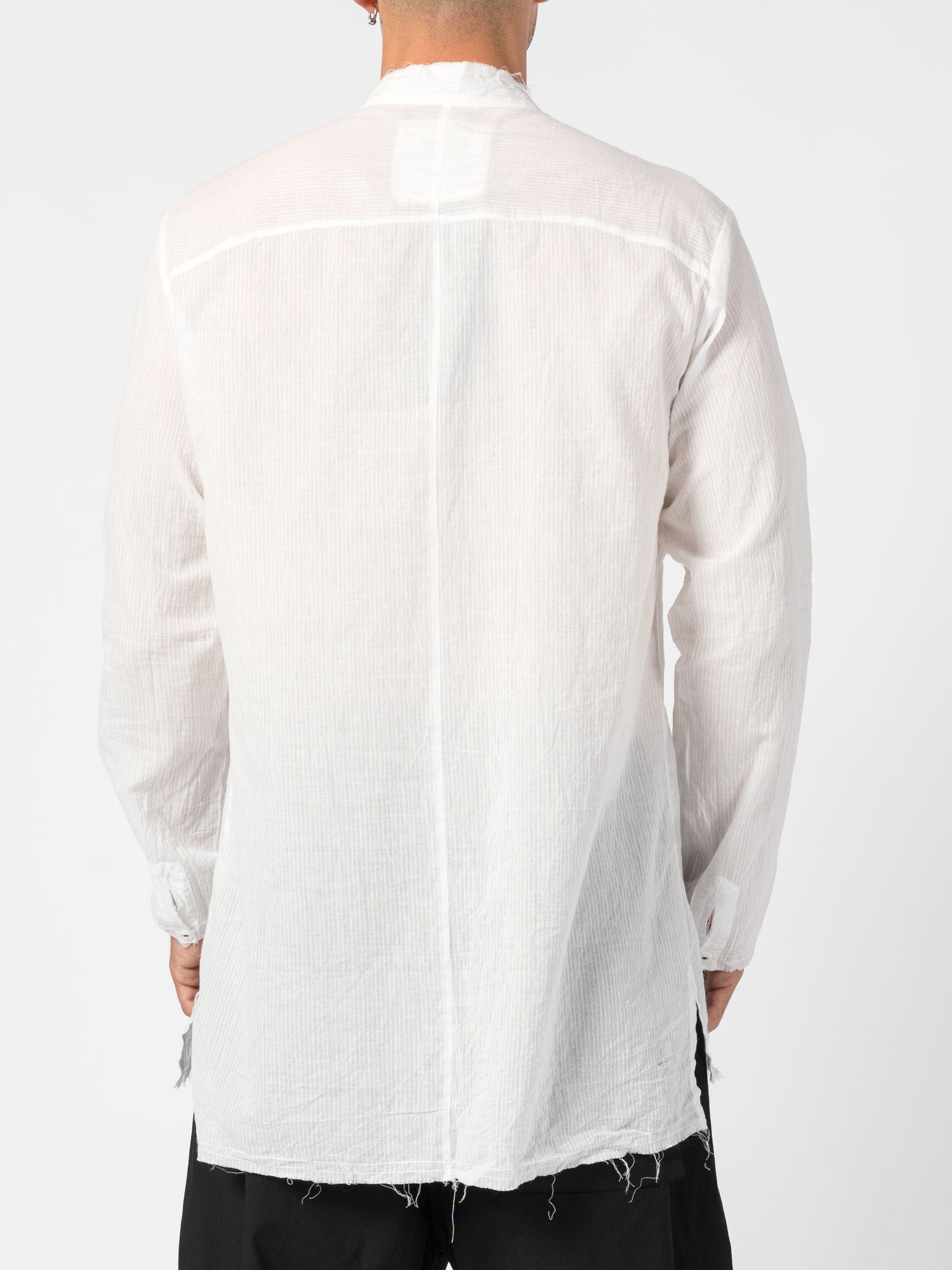 Cotton Button-Up Shirt - INN7