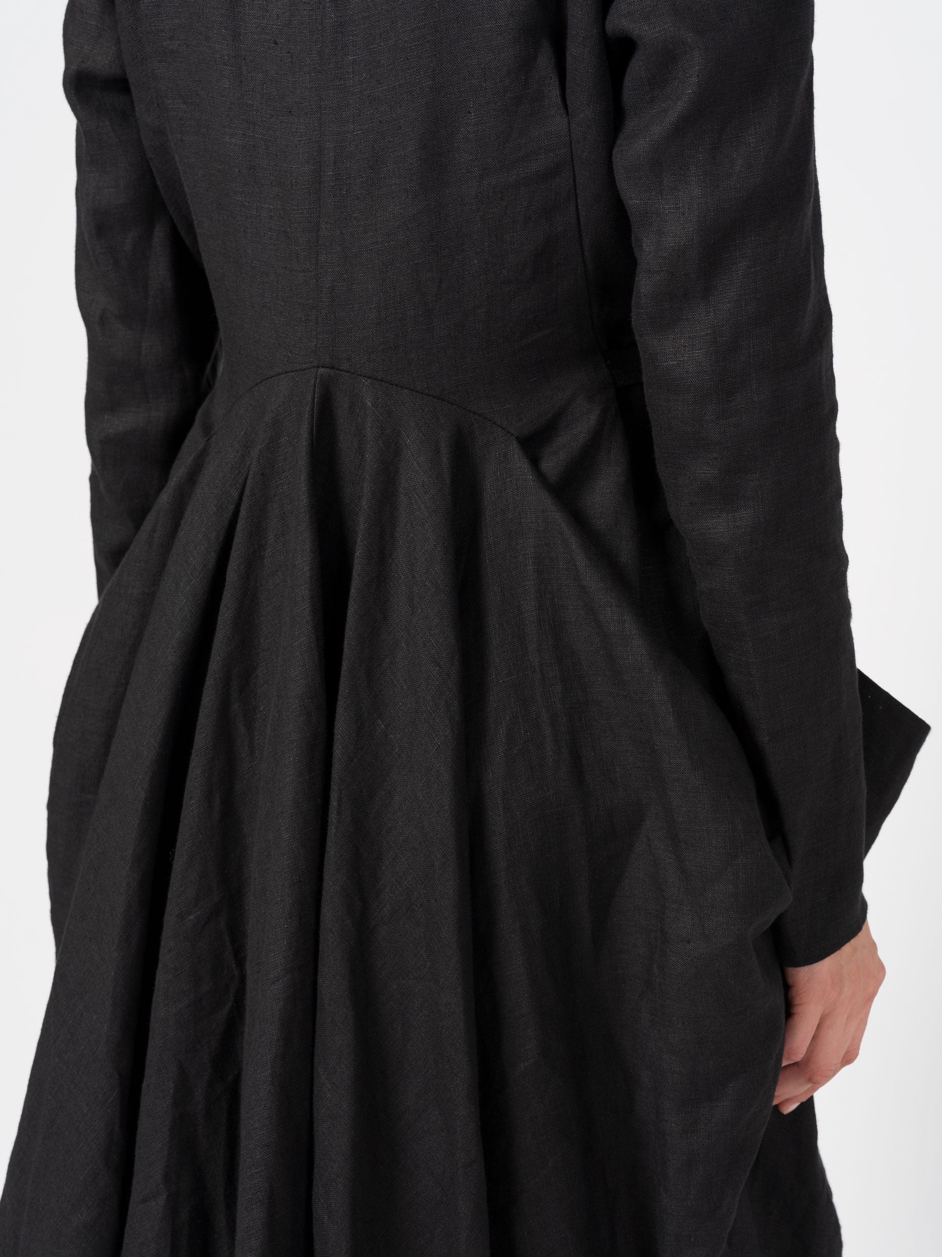 Linen Belted Coat - INN7
