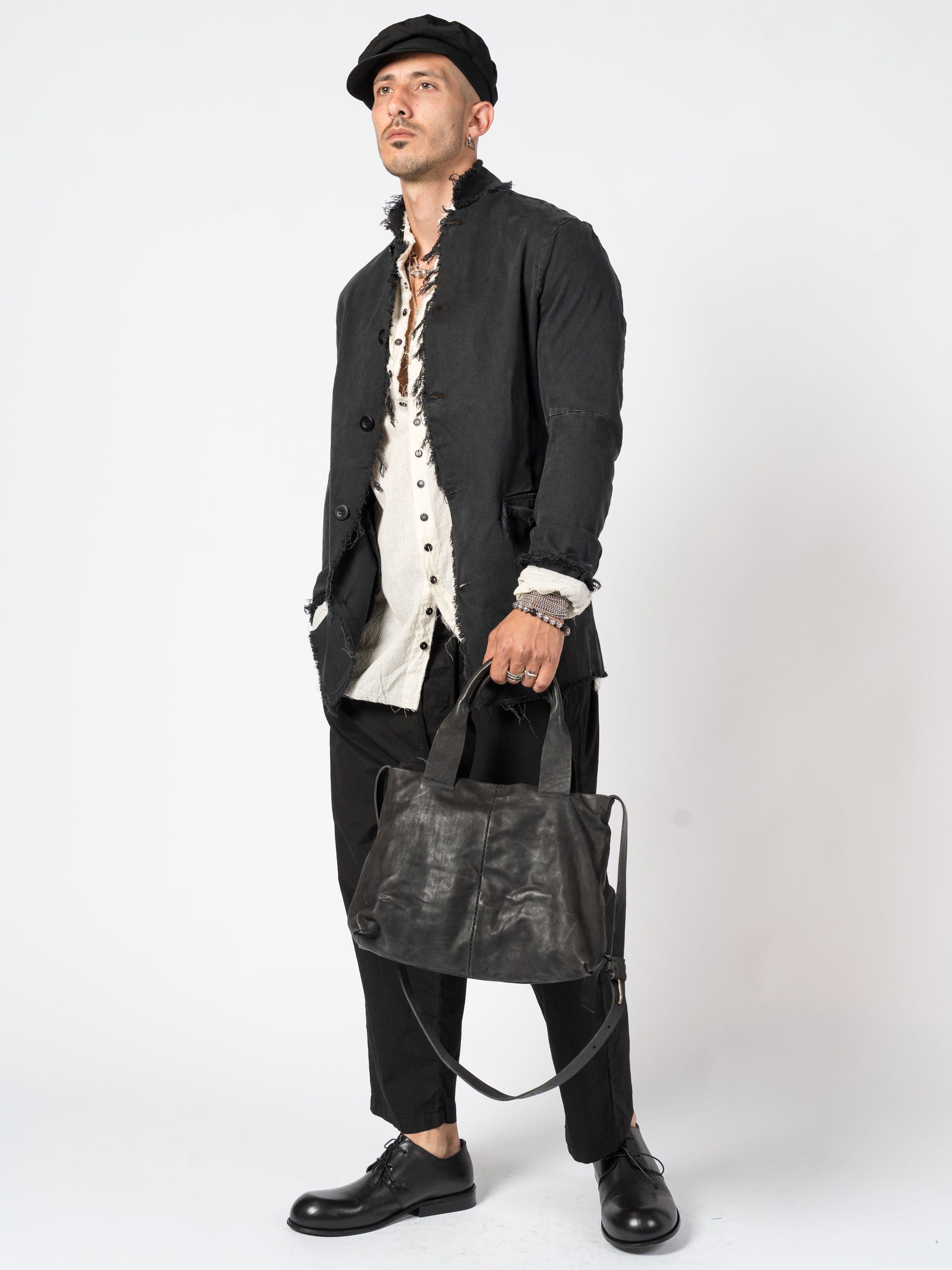 Cotton Button-Up Shirt - INN7