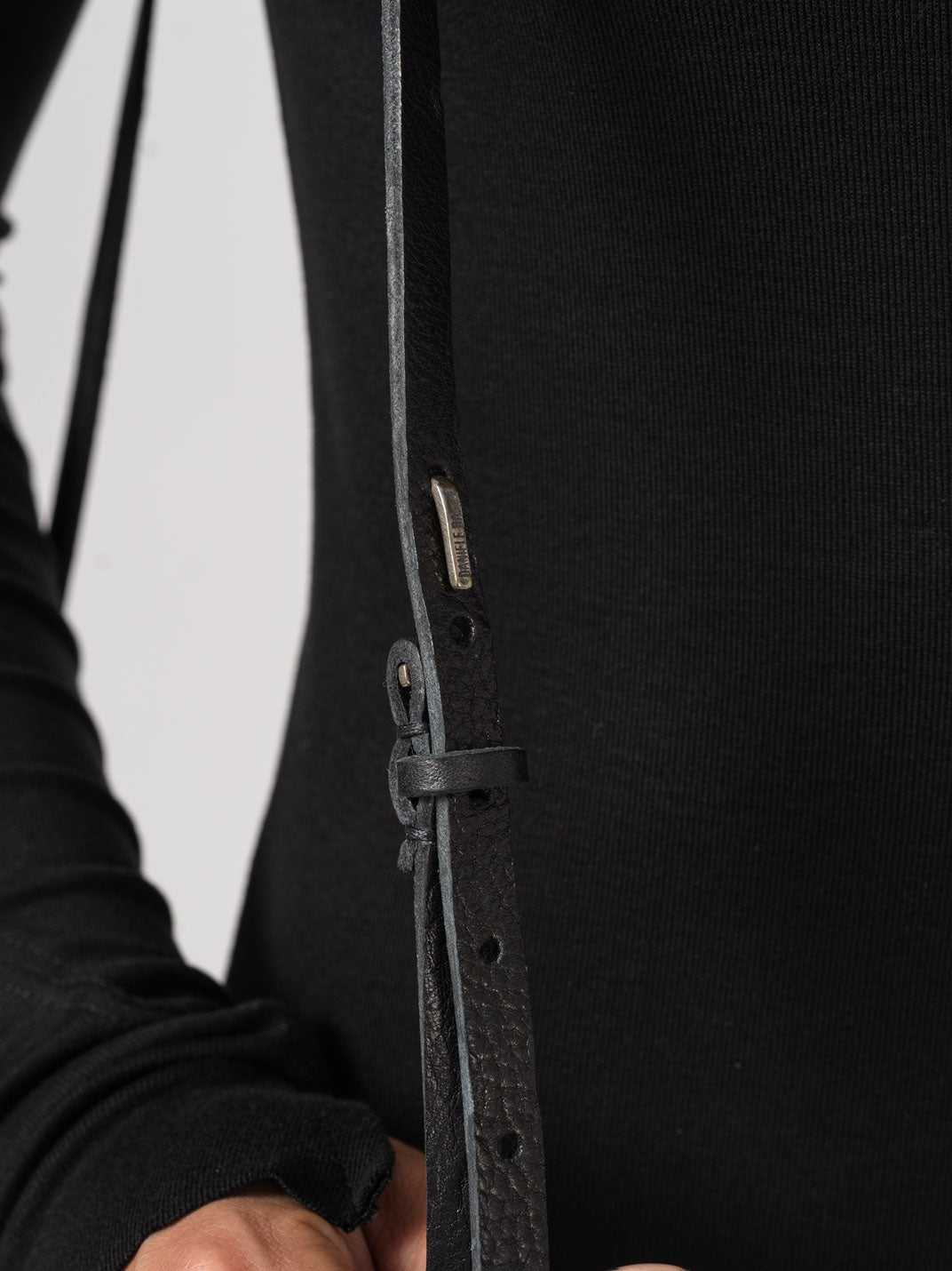 Silver Bar Bullskin Crossbody Bag - INN7