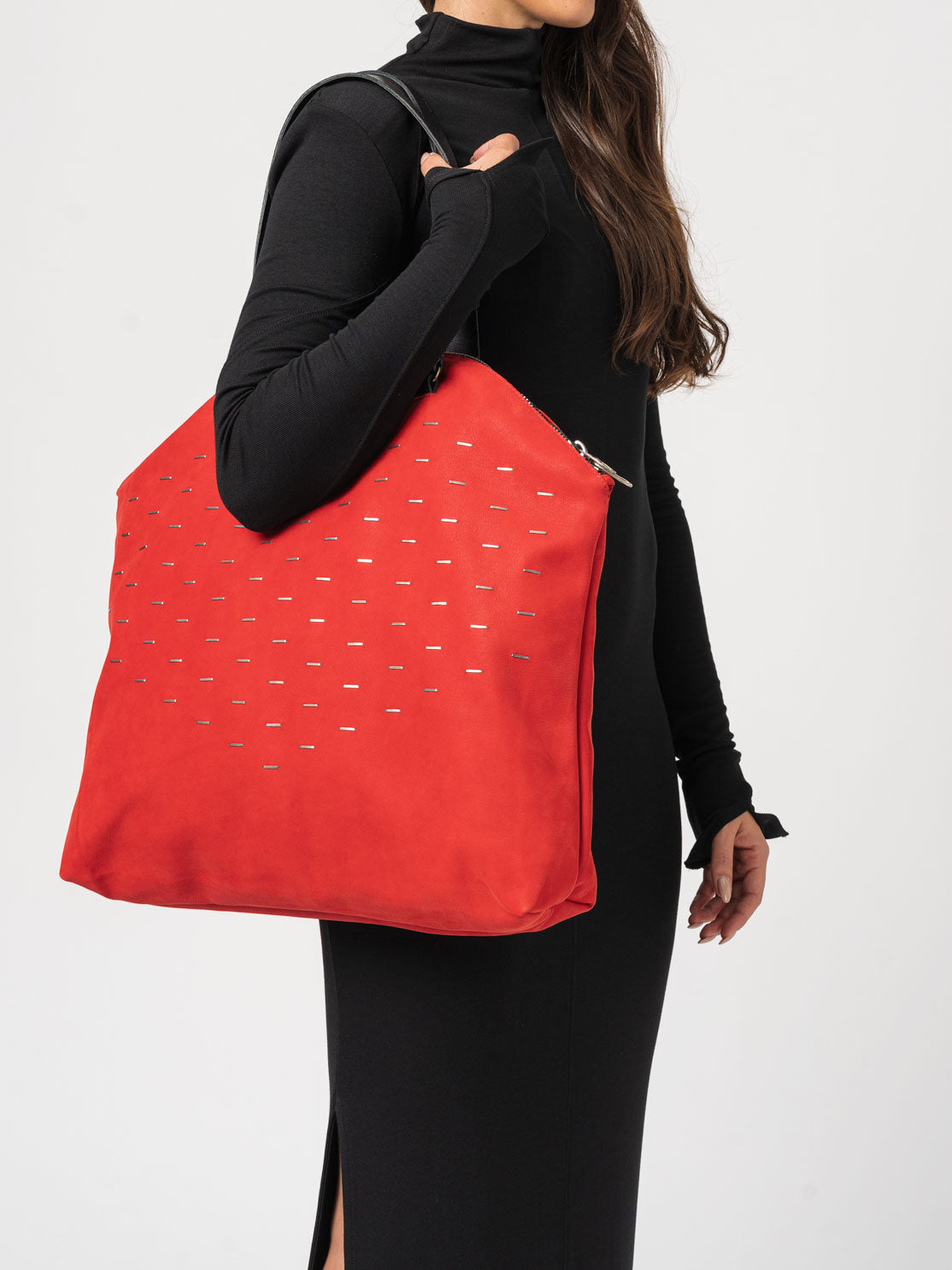 Shoulder bag with 925 Silver Staples - INN7