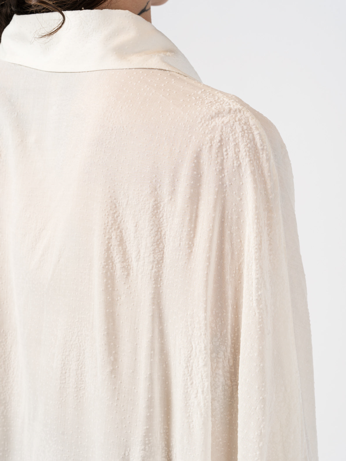 Oversized Textured Shirt - INN7