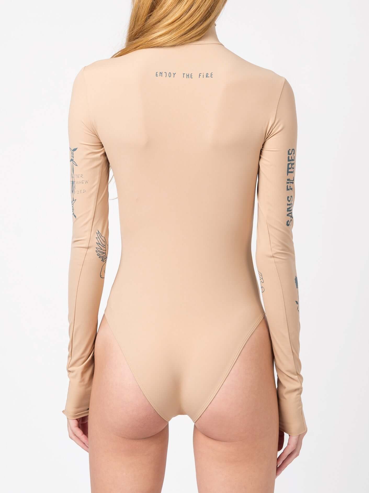 TTSWTRS Zipped bodysuit - INN7