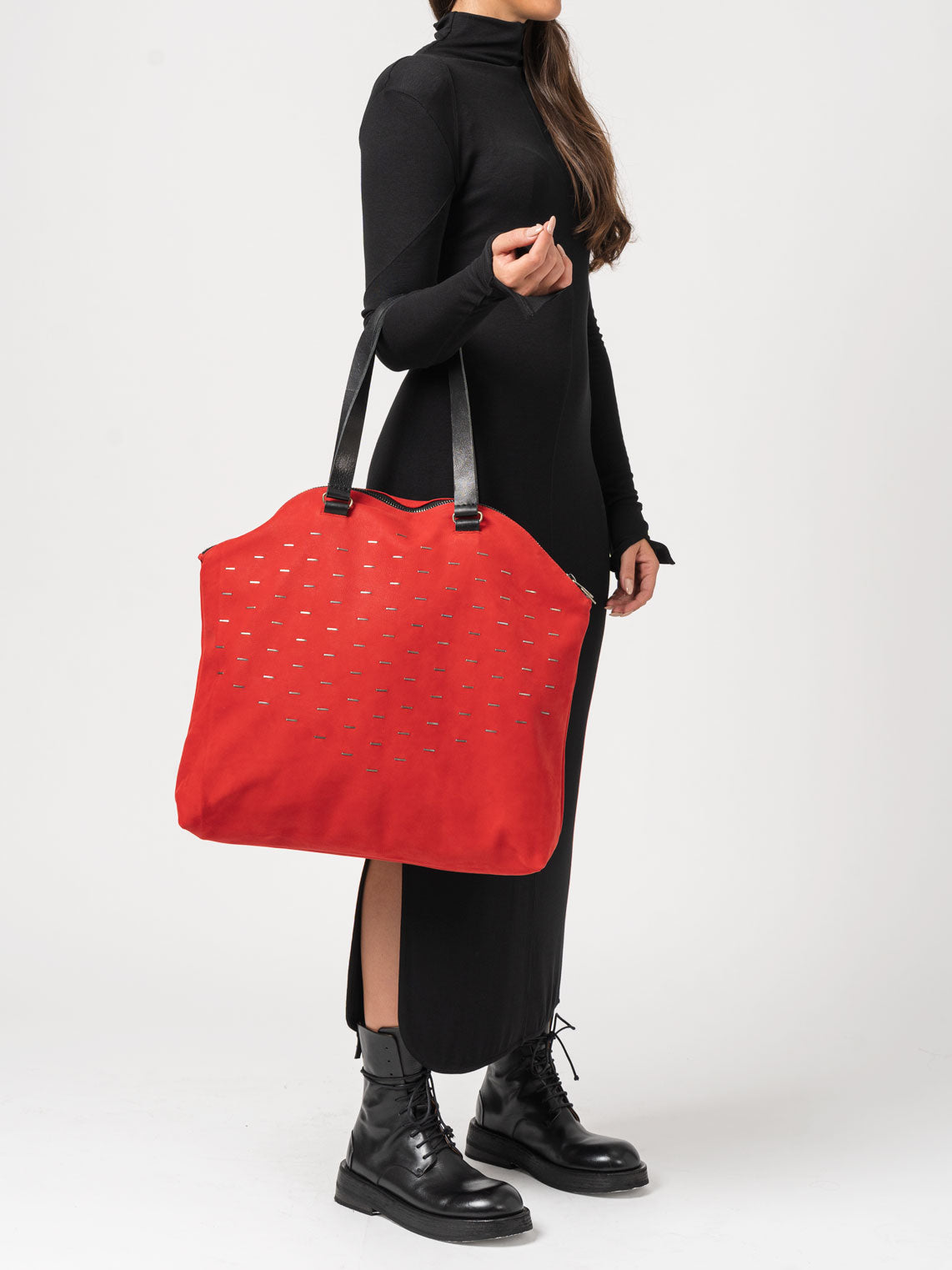 Shoulder bag with 925 Silver Staples - INN7