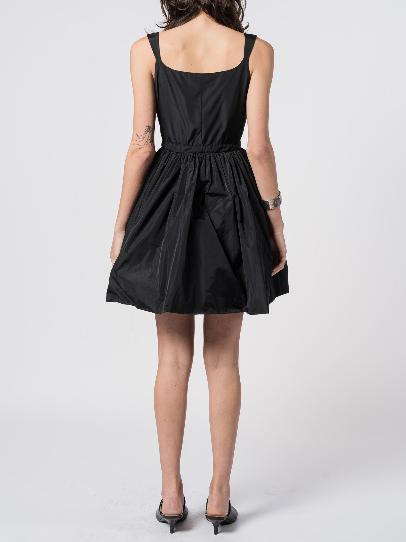 Corset-Style Balloon Dress