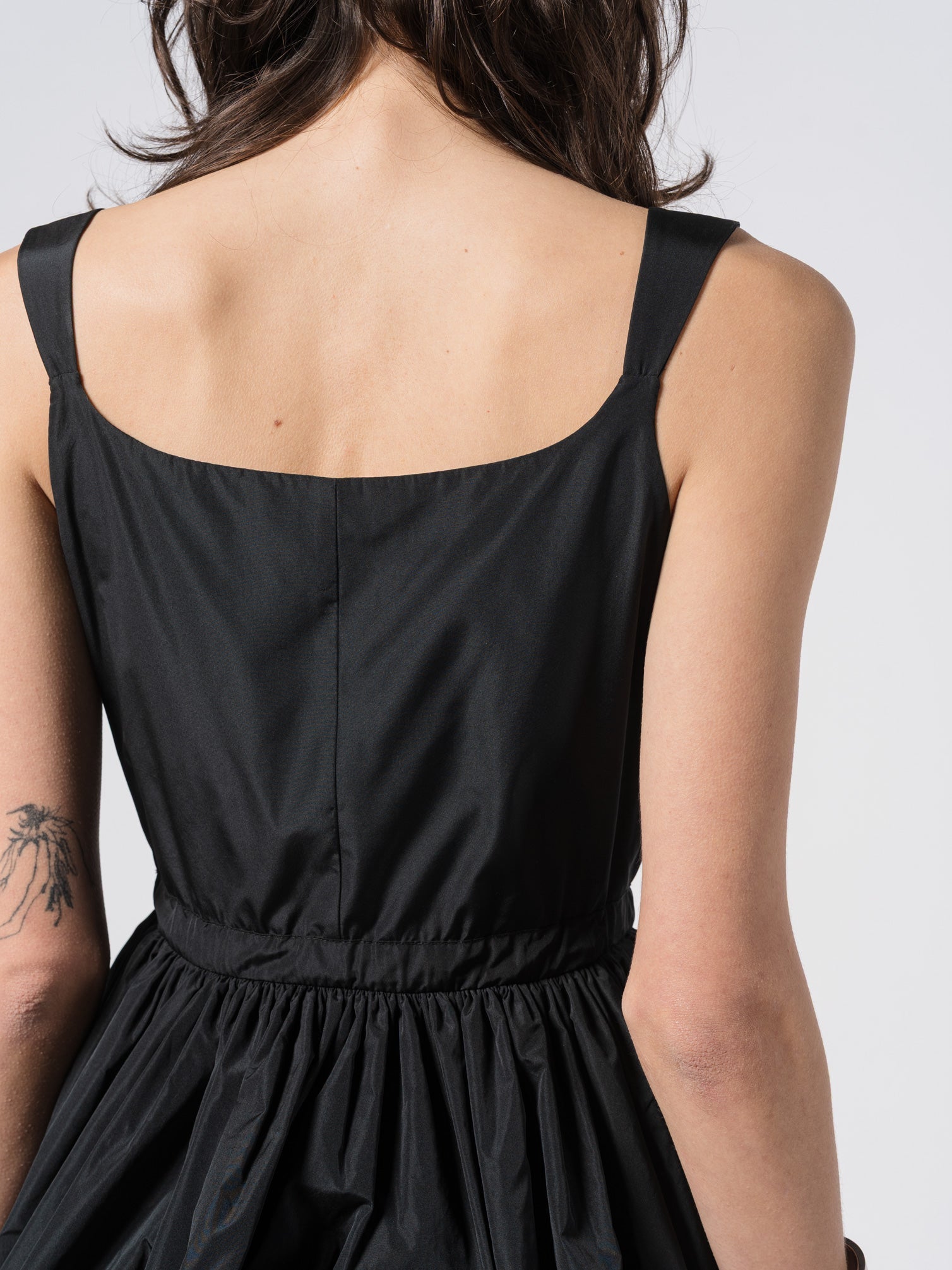 Corset-Style Balloon Dress