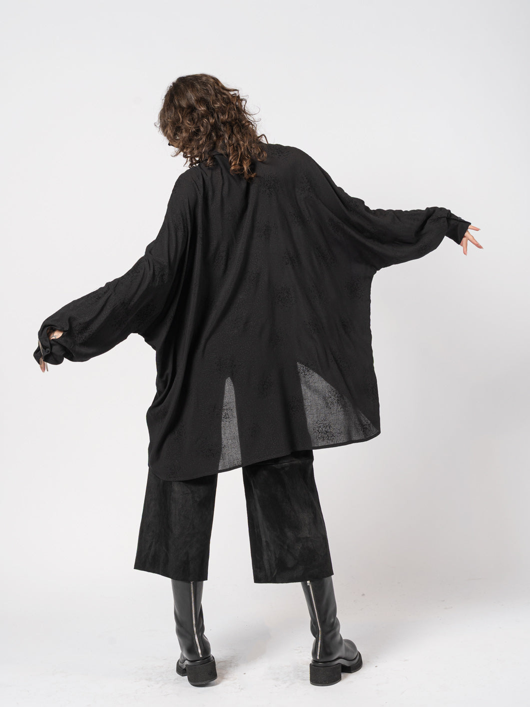 Oversized Textured Shirt - INN7