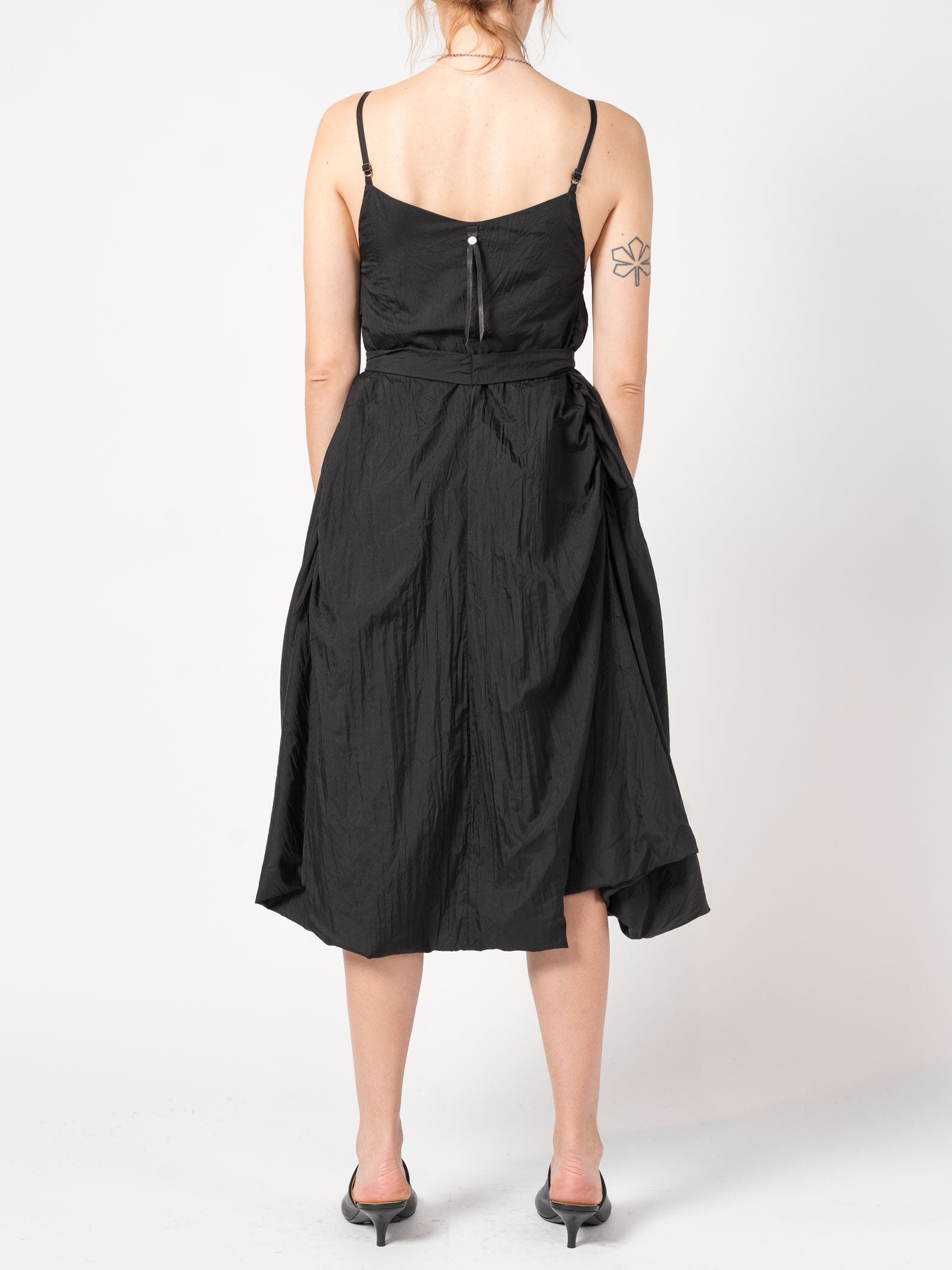 Lightweight Volume Sundress with Belt - INN7