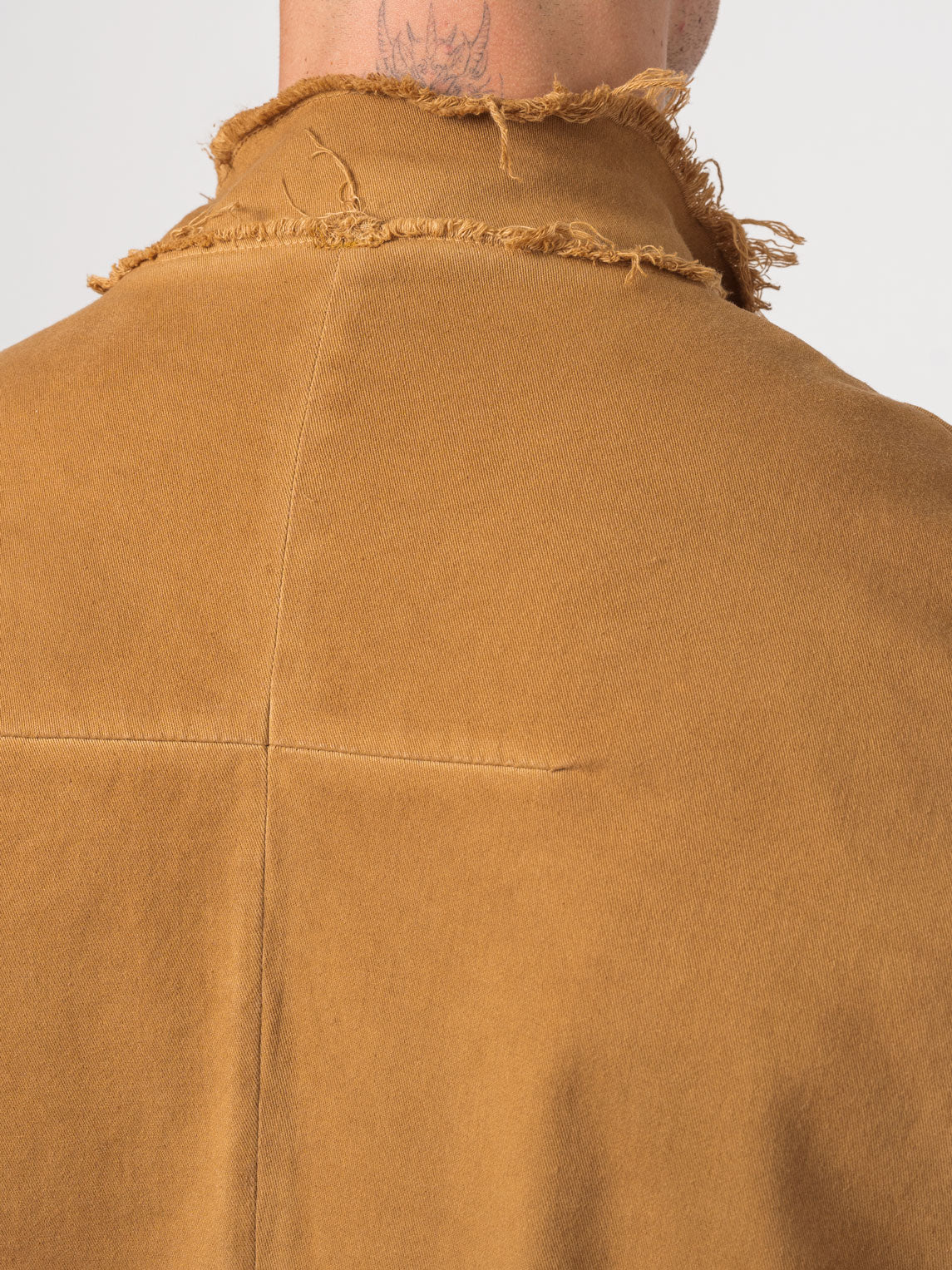 Frayed Edge Cotton Blazer - INN7