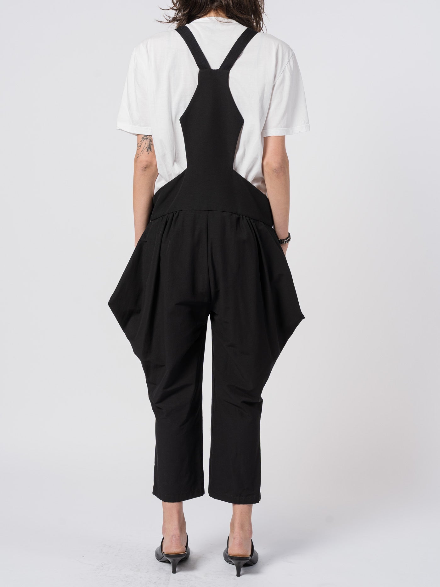 Sculpted Satin Overall