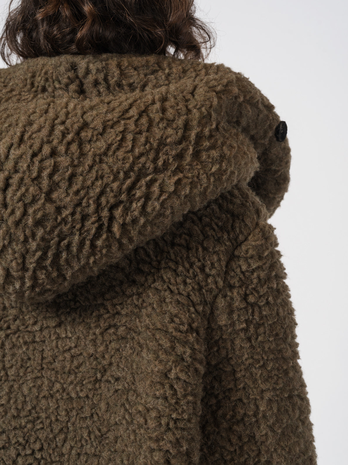 Wool-Blend Hooded Coat - INN7