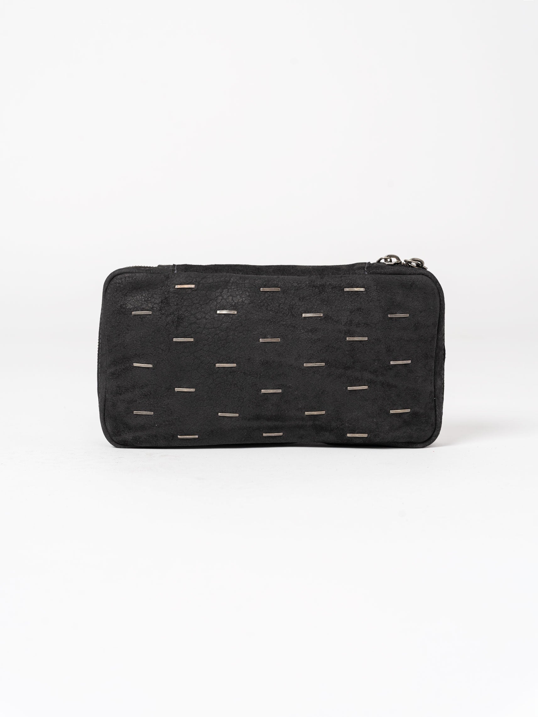 Bullskin Wallet with Silver Staples - INN7