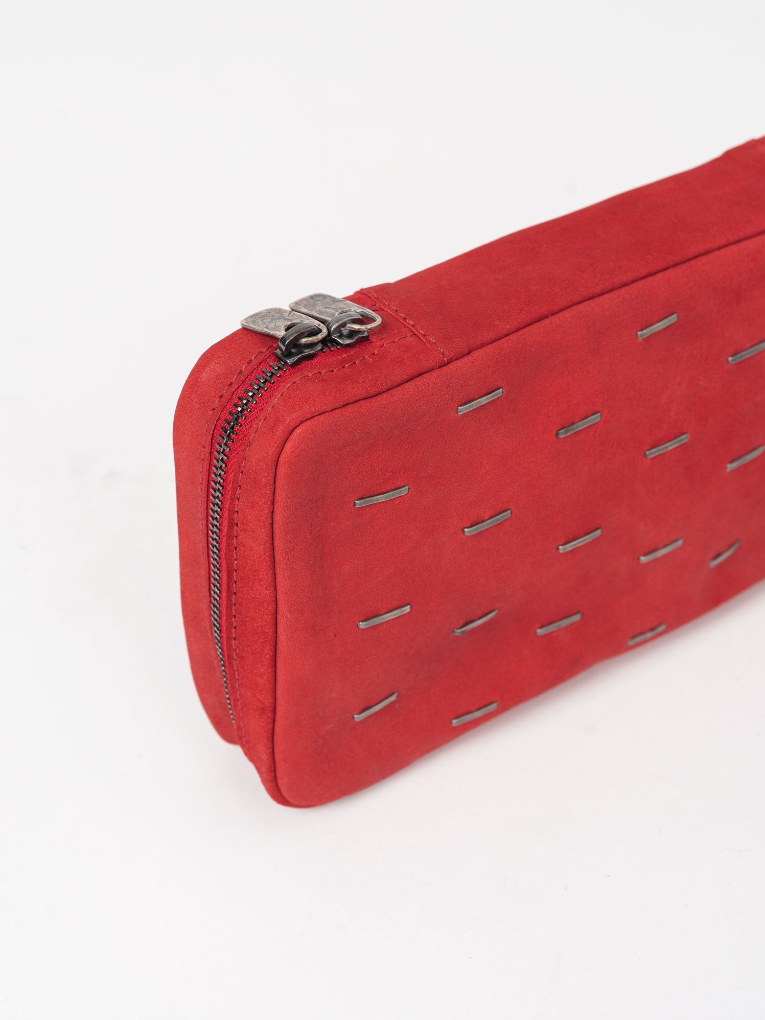 Bullskin Wallet with Silver Staples - INN7