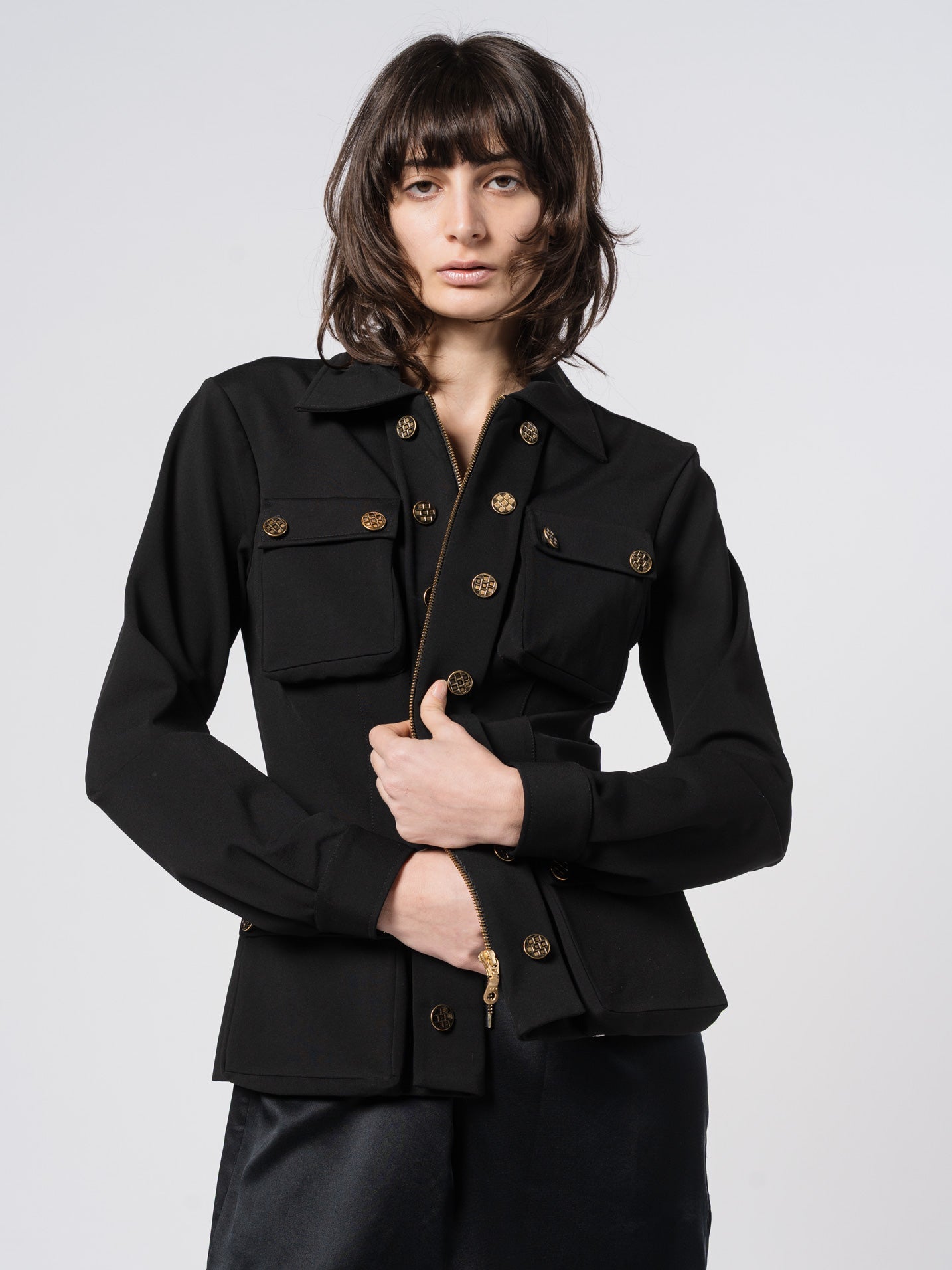 Napoleon-Style Tailored Jacket