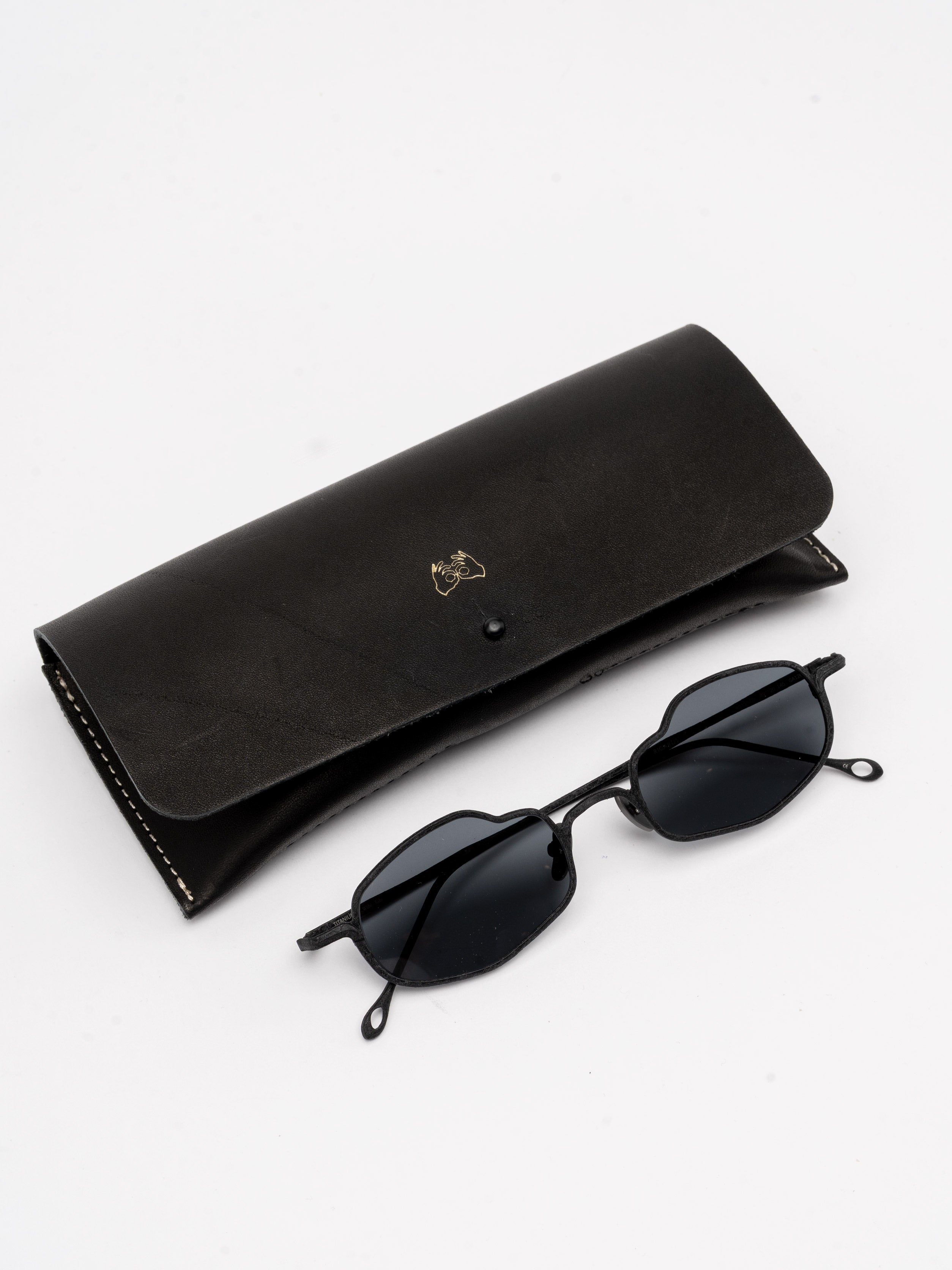 Asymmetric Titanium Sunglasses - INN7