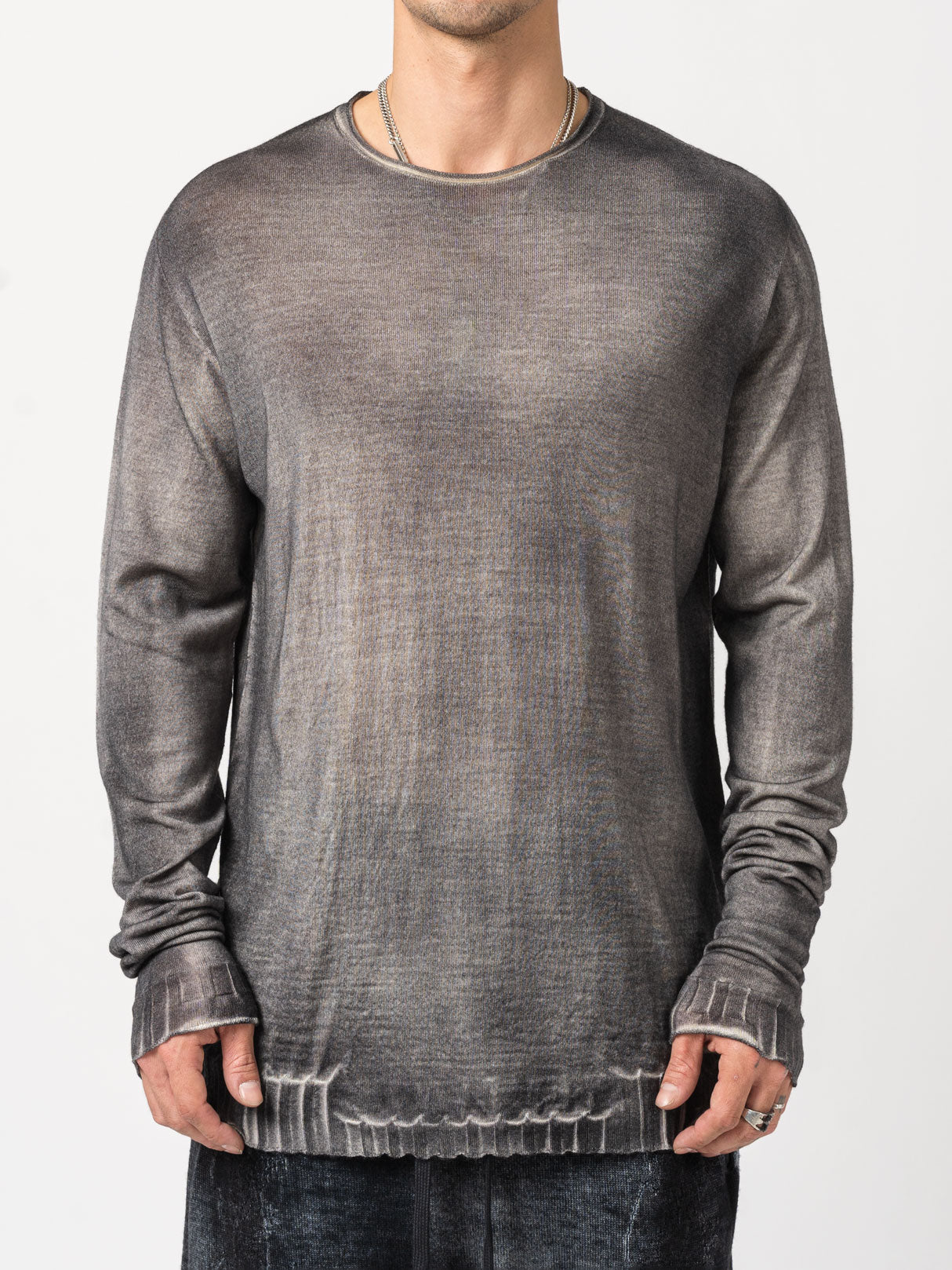 Sweater with Solar Back Print - INN7