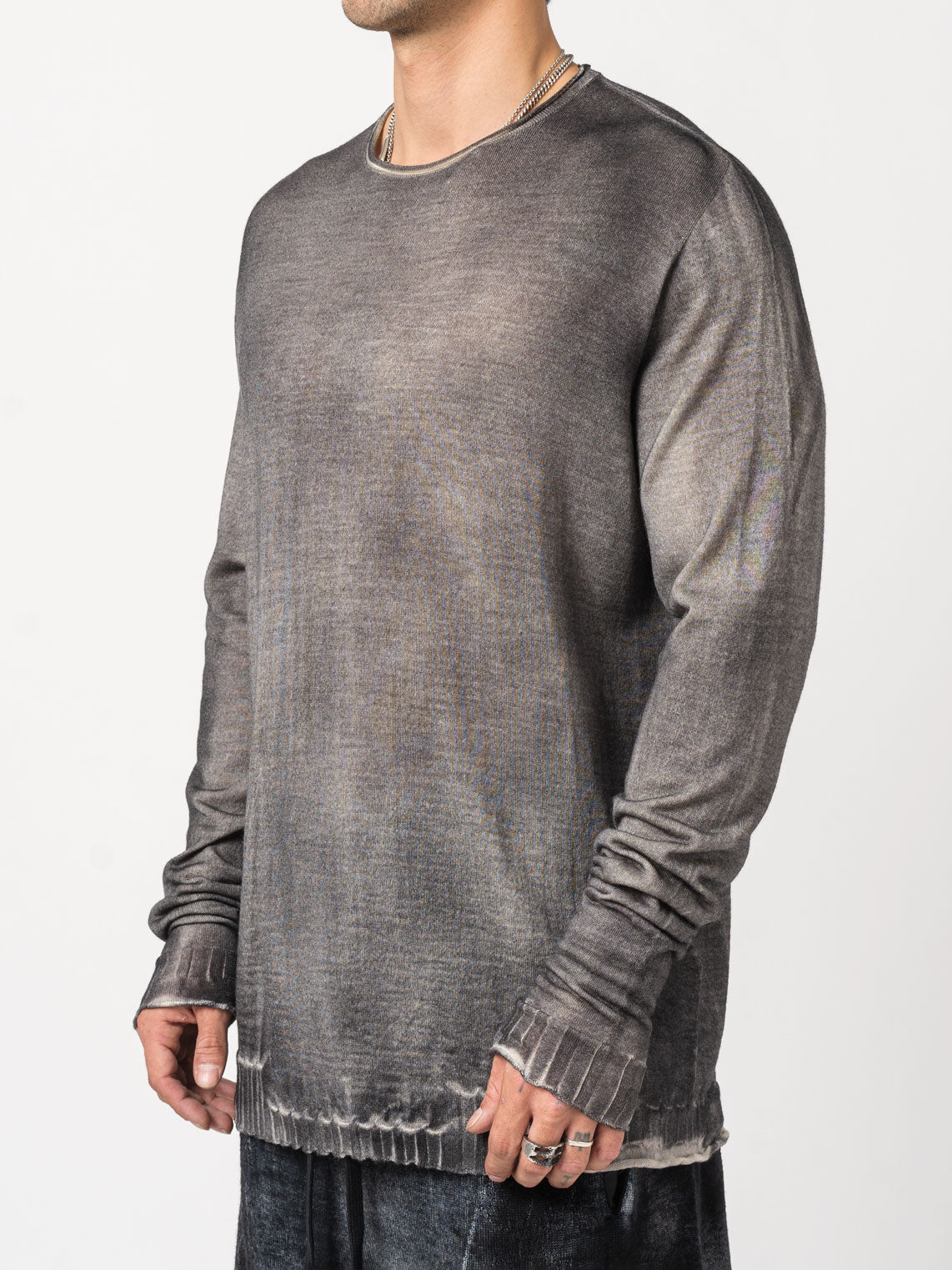 Sweater with Solar Back Print - INN7