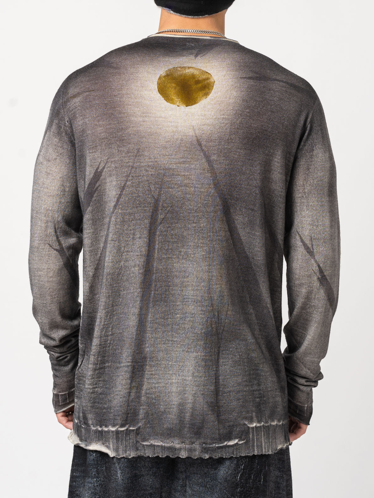 Sweater with Solar Back Print - INN7